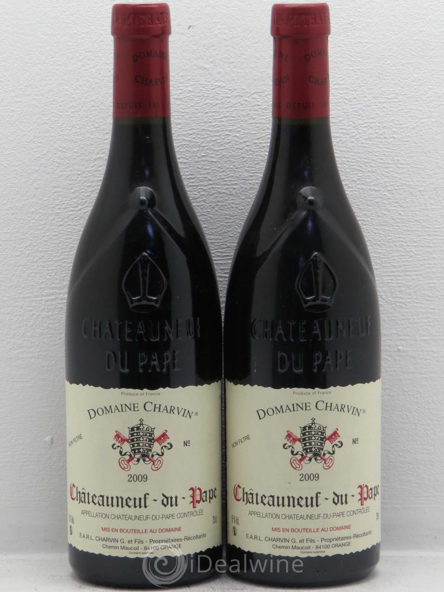 Châteauneuf-du-Pape Charvin (Domaine) 2009 - Lot de 2 bouteilles - 0