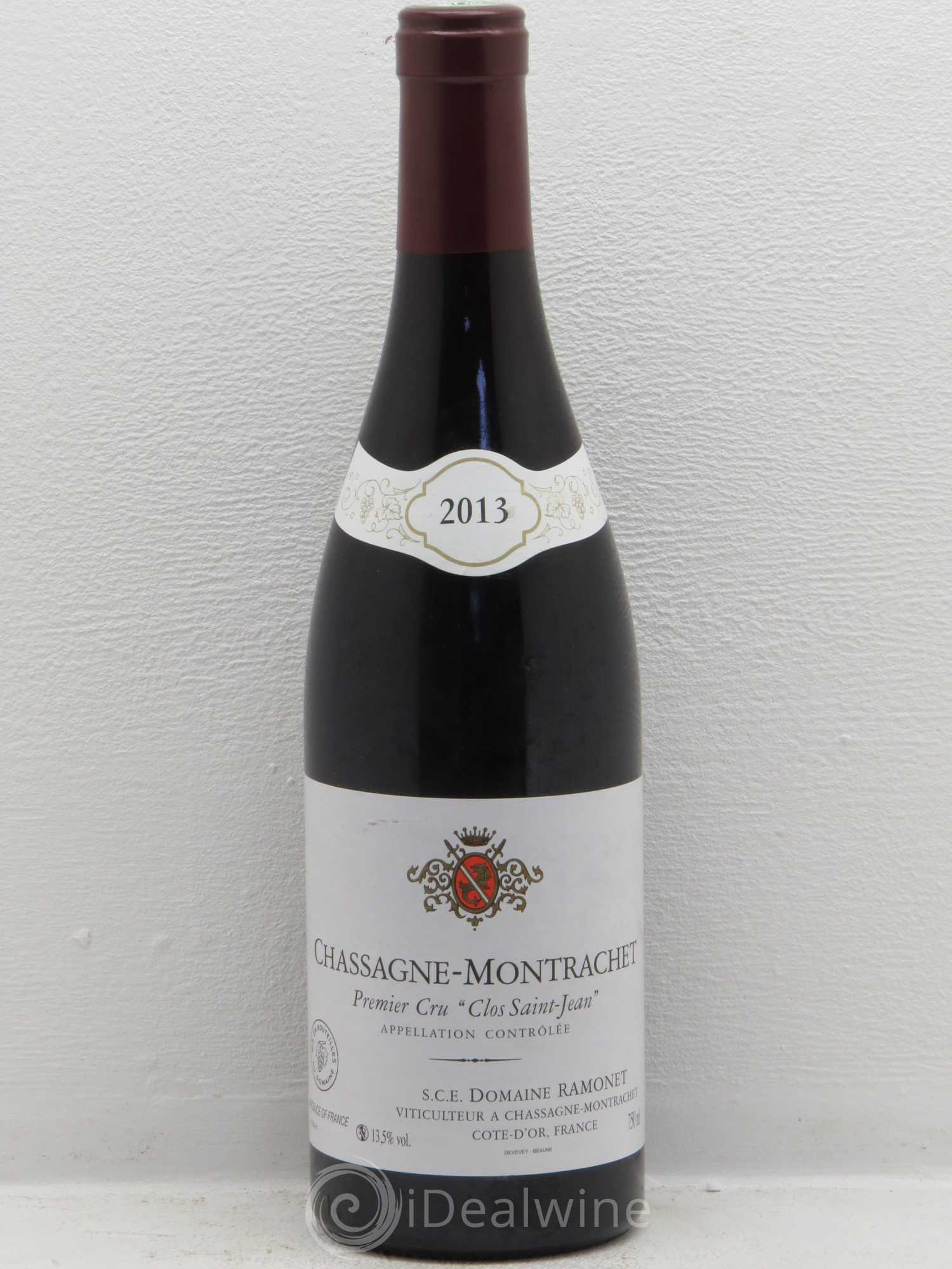 Chassagne-Montrachet 1er Cru Clos Saint-Jean Ramonet (Domaine) 2013 - Lot de 1 bouteille - 0