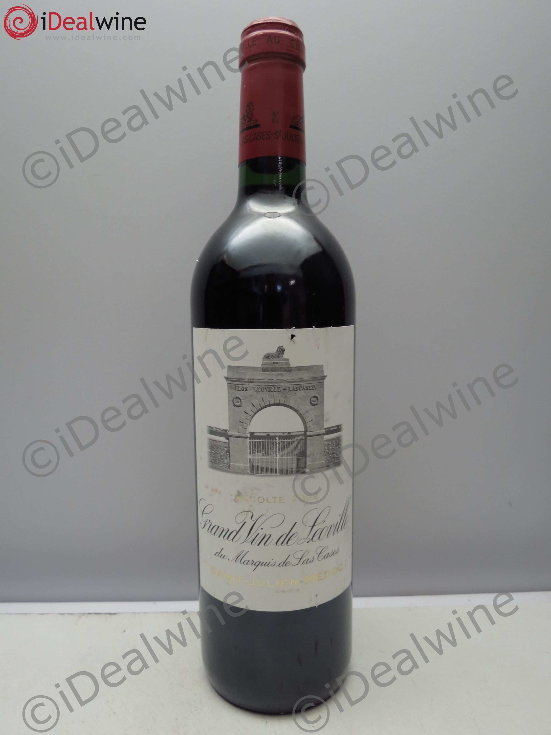 Château Léoville Las Cases 2ème Grand Cru Classé 2002 - Lot de 1 bouteille - 0
