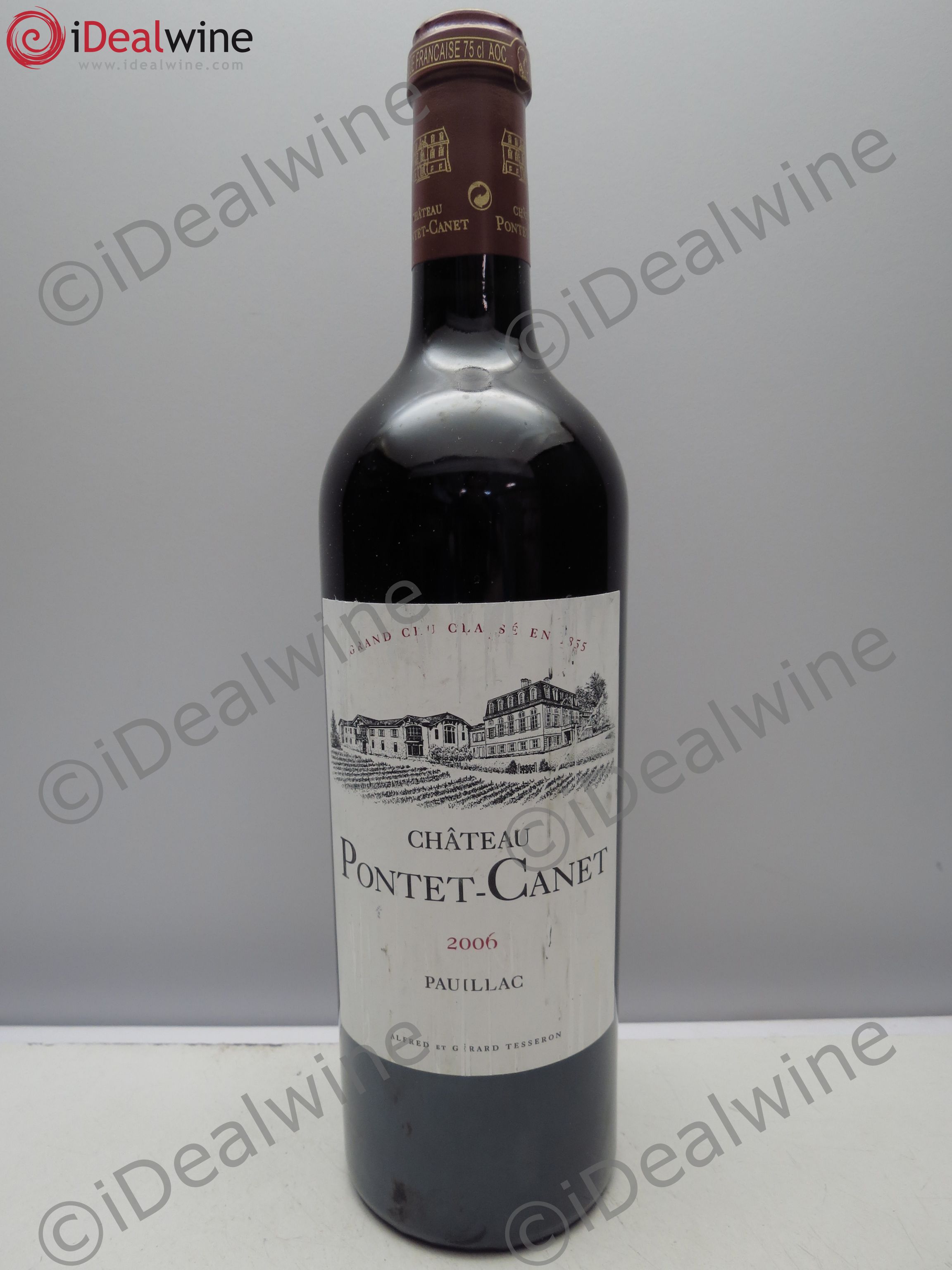 Château Pontet Canet 5ème Grand Cru Classé 2006 - Lot de 1 bouteille - 0