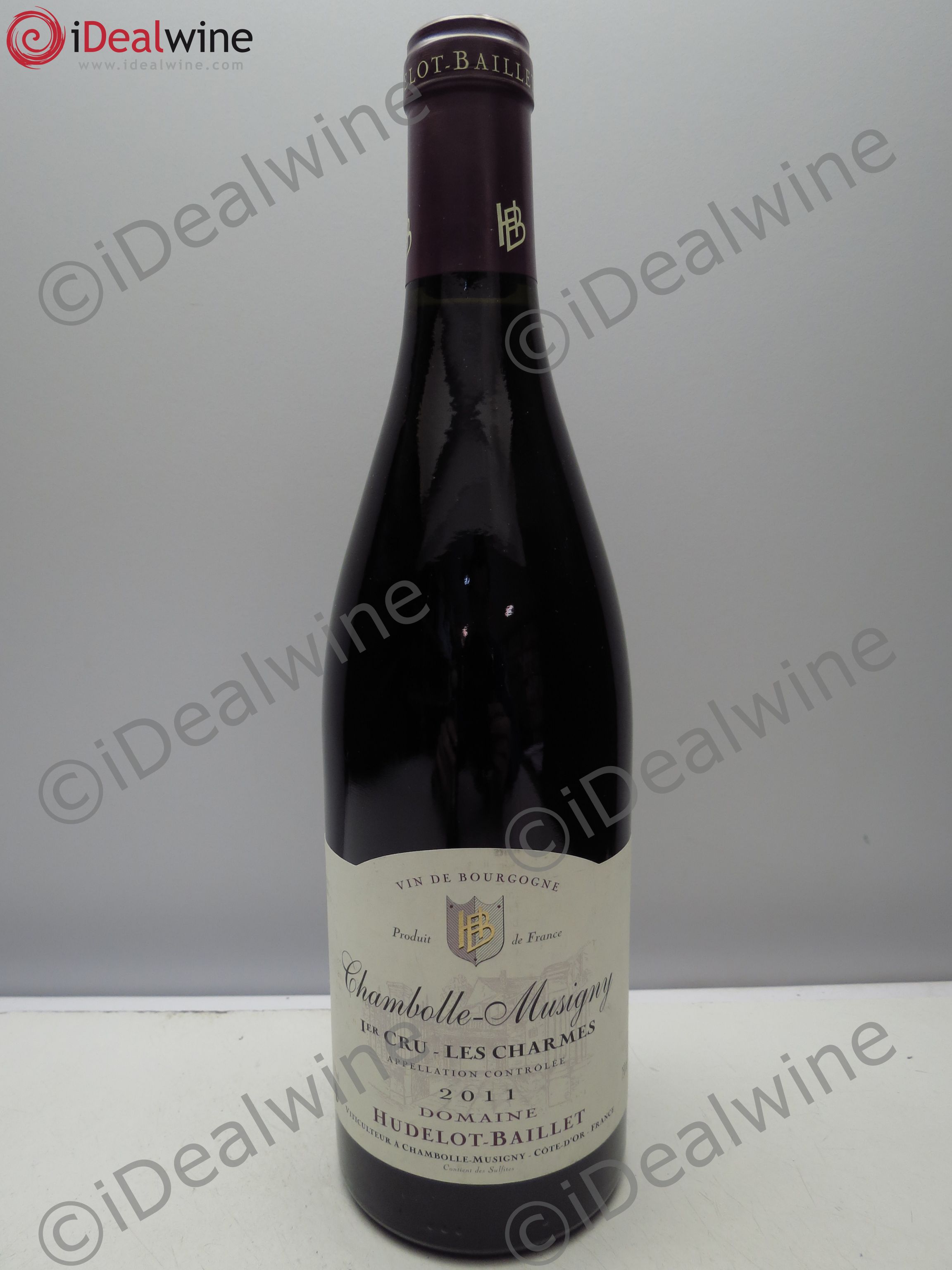 Chambolle-Musigny 1er Cru Hudellot Baillet 2011 - Posten von 1 Flasche - 0