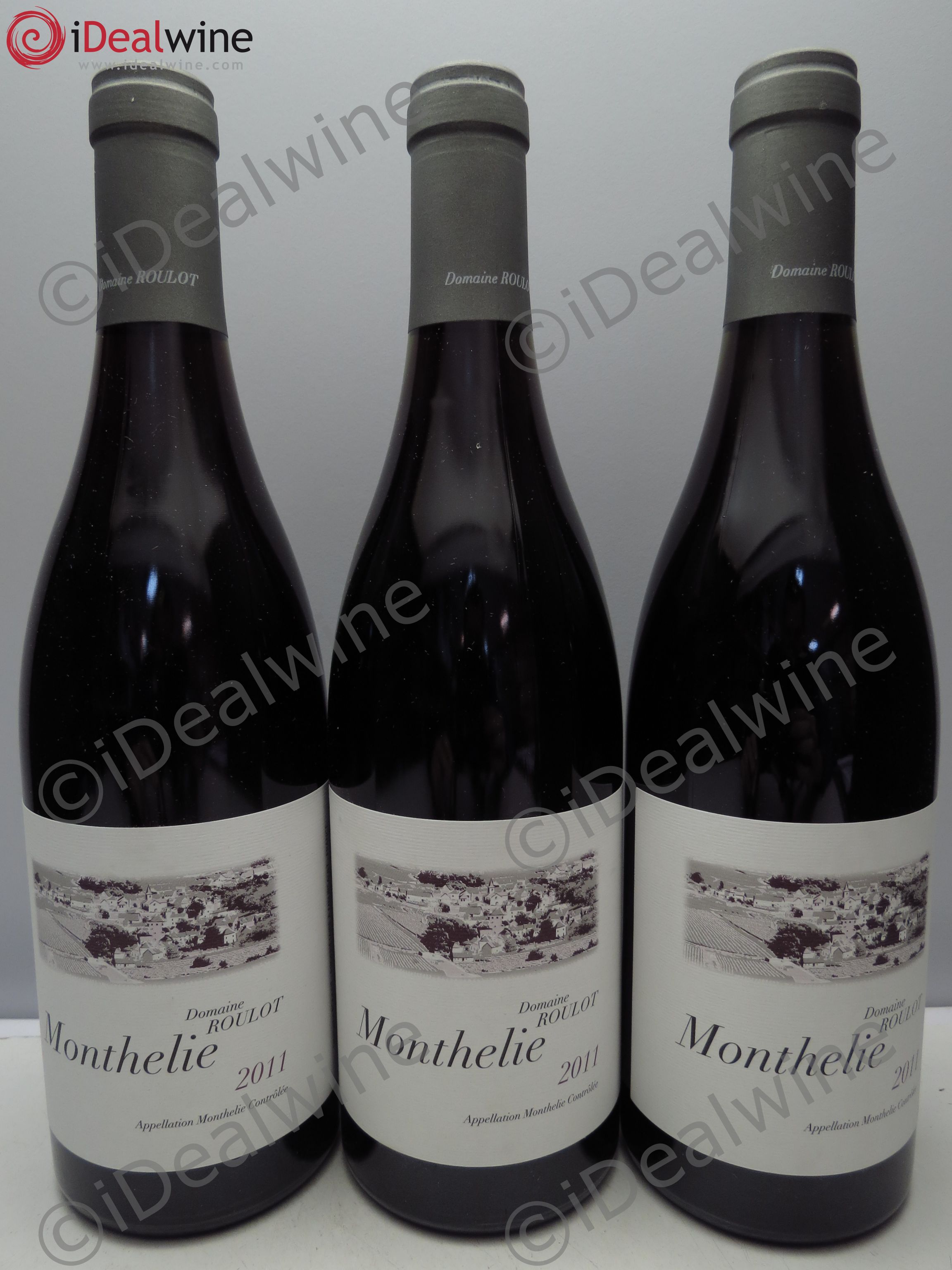 Monthélie Roulot 2011 - Lot de 3 bouteilles - 0