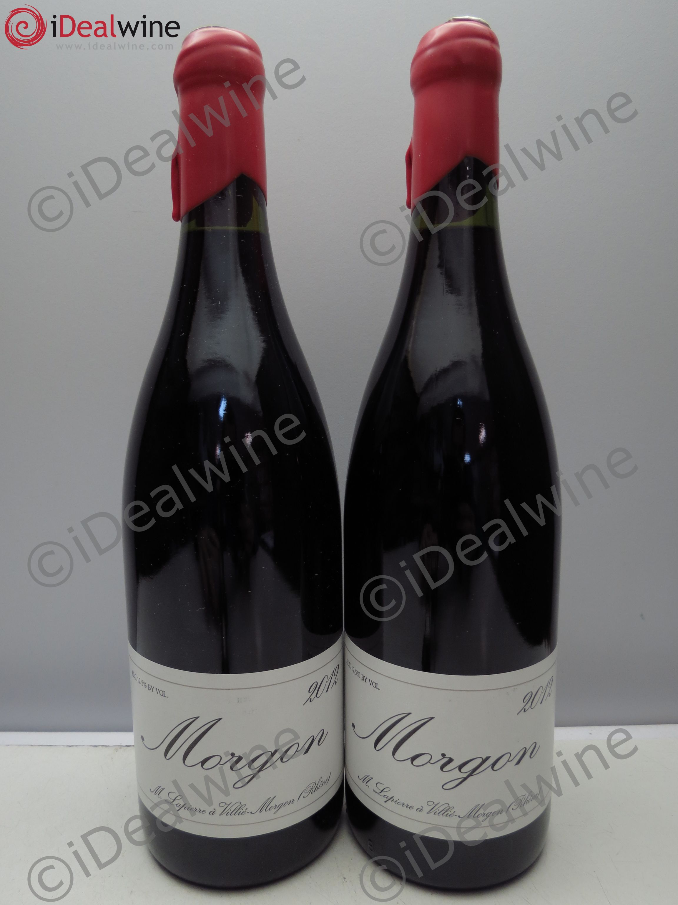 Morgon Lapierre 2012 - Lot de 2 bouteilles - 0