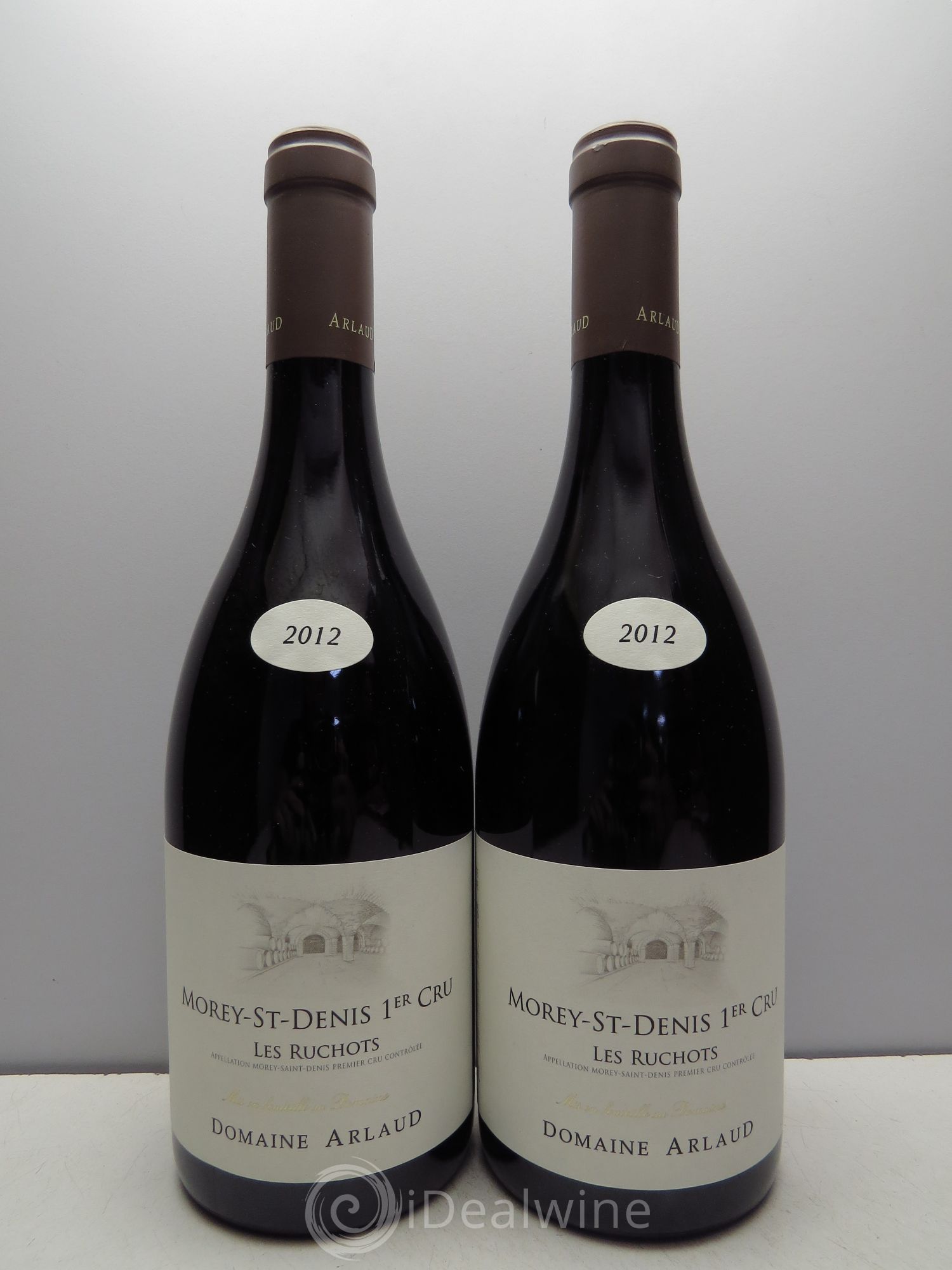 Morey-Saint-Denis 1er Cru Arlaud 2012 - Lot de 2 bouteilles - 0