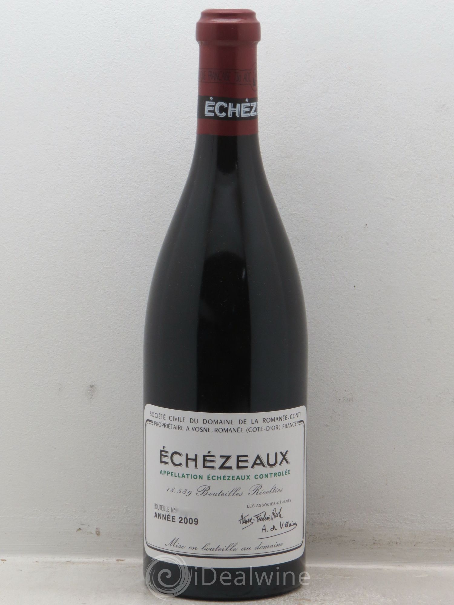 Echezeaux Grand Cru Domaine de la Romanée-Conti 2009 - Lot de 1 bouteille - 0