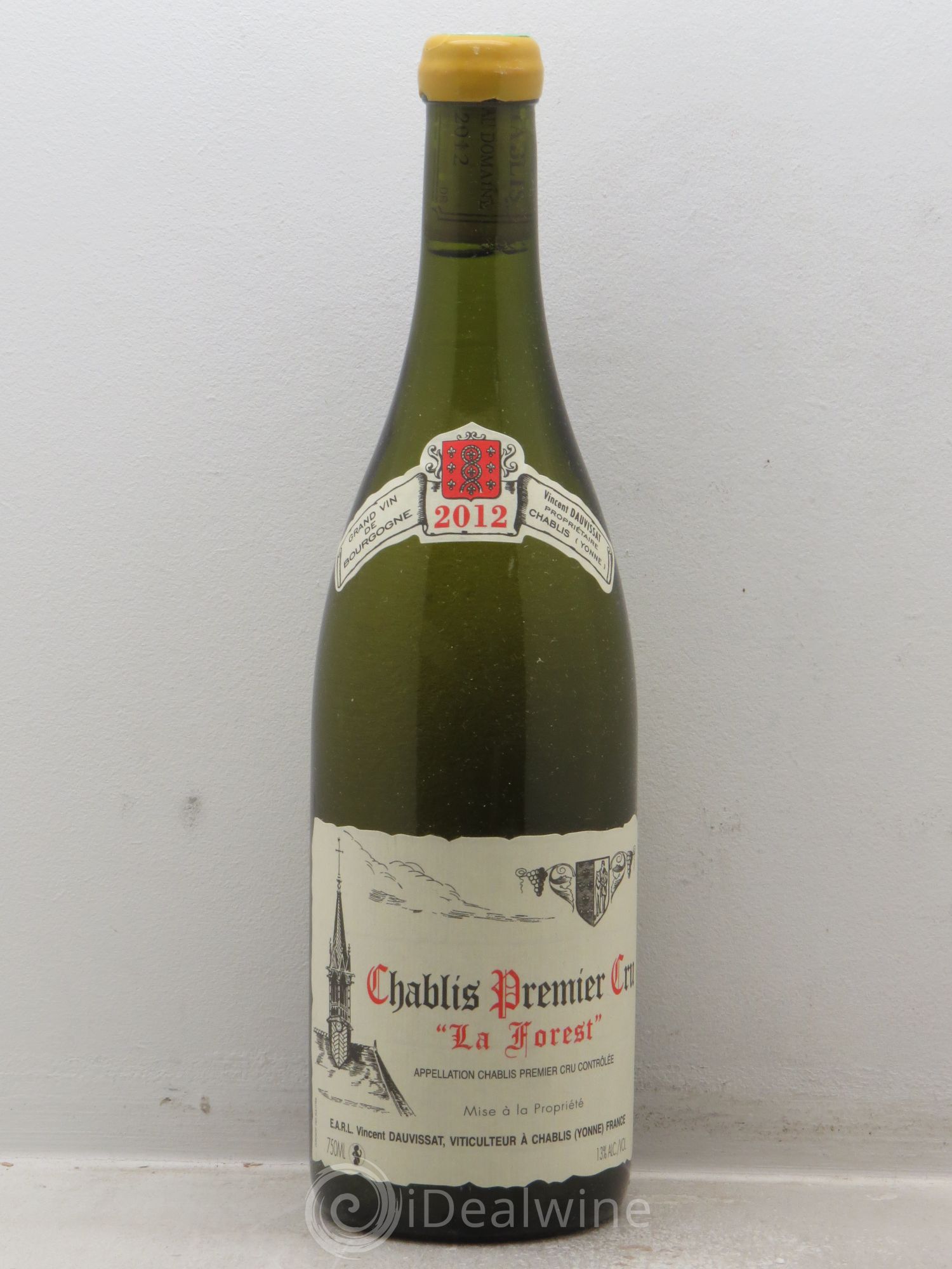Chablis 1er Cru La Forest Vincent Dauvissat (Domaine) 2012 - Lot de 1 bouteille - 0