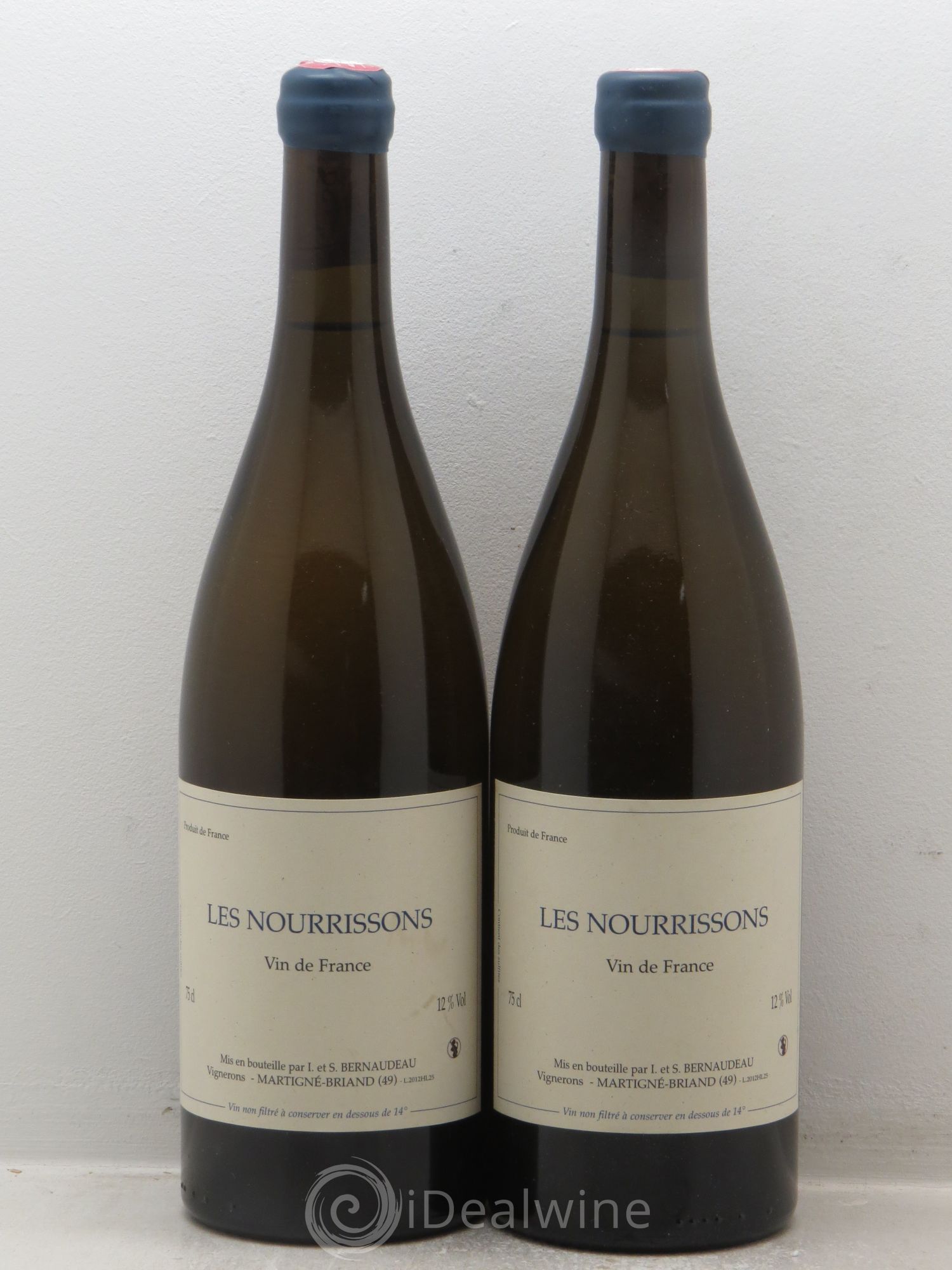 Vin de France Bernaudeau "les Nourrissons" 2012 - Posten von 2 Flaschen - 0