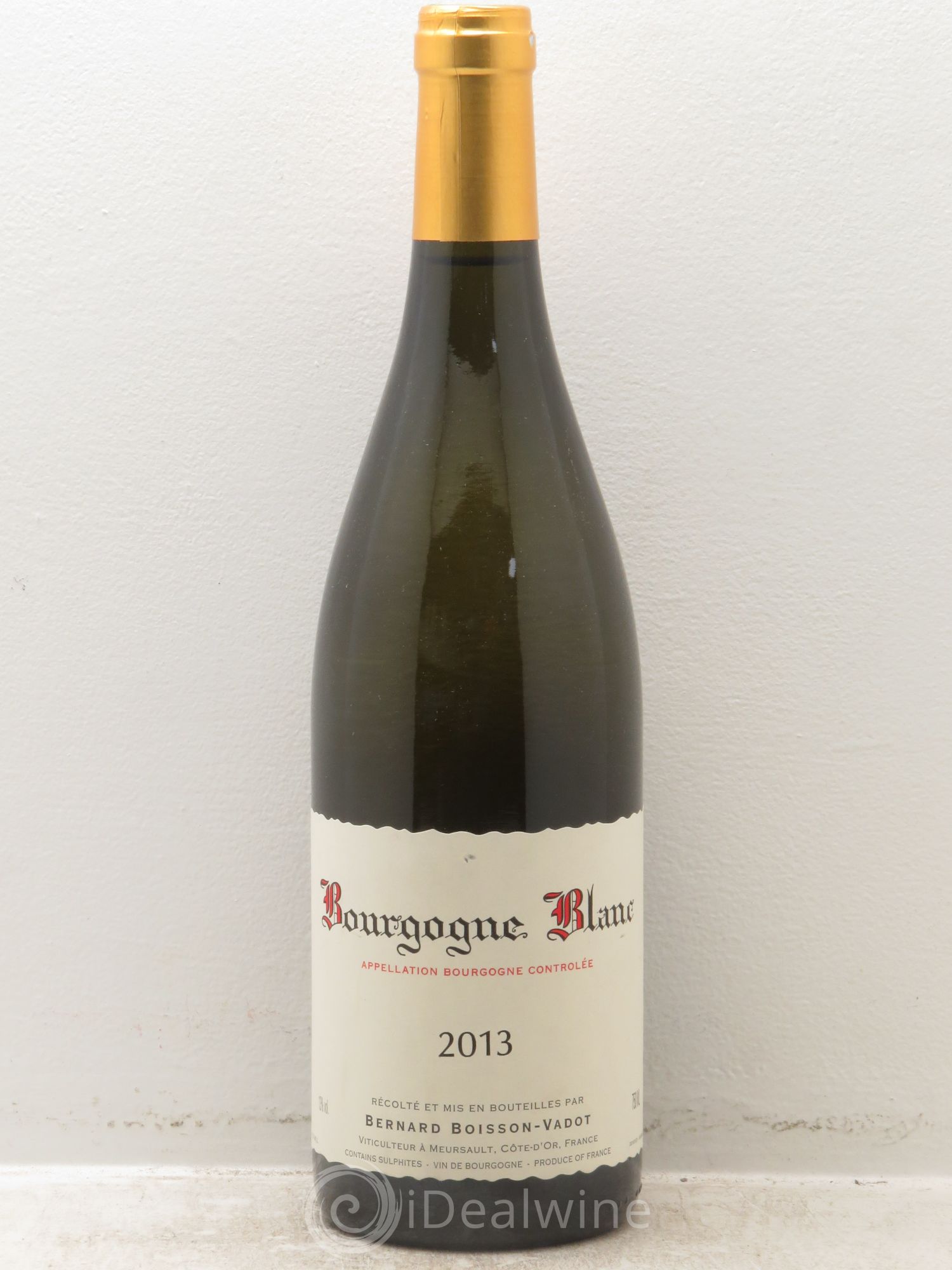 Bourgogne domaine Boisson-Vadot 2013 - Posten von 1 Flasche - 0
