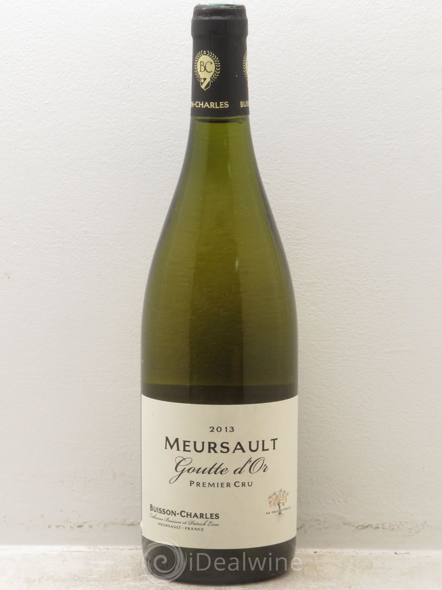 Meursault 1er Cru Domaine Buisson-Charles 2013 - Posten von 1 Flasche - 0