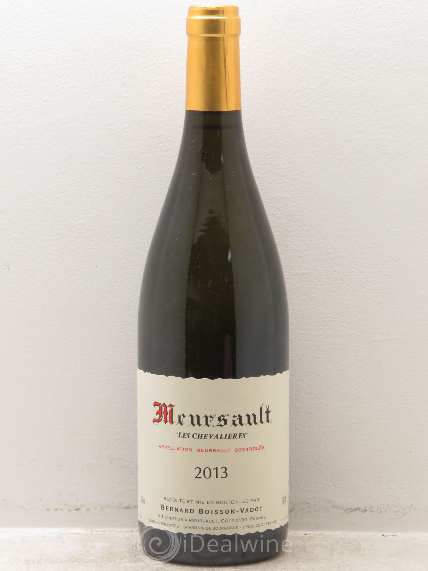 Meursault Les Chevalières_Domaine Boisson-Vadot 2013 - Posten von 1 Flasche - 0