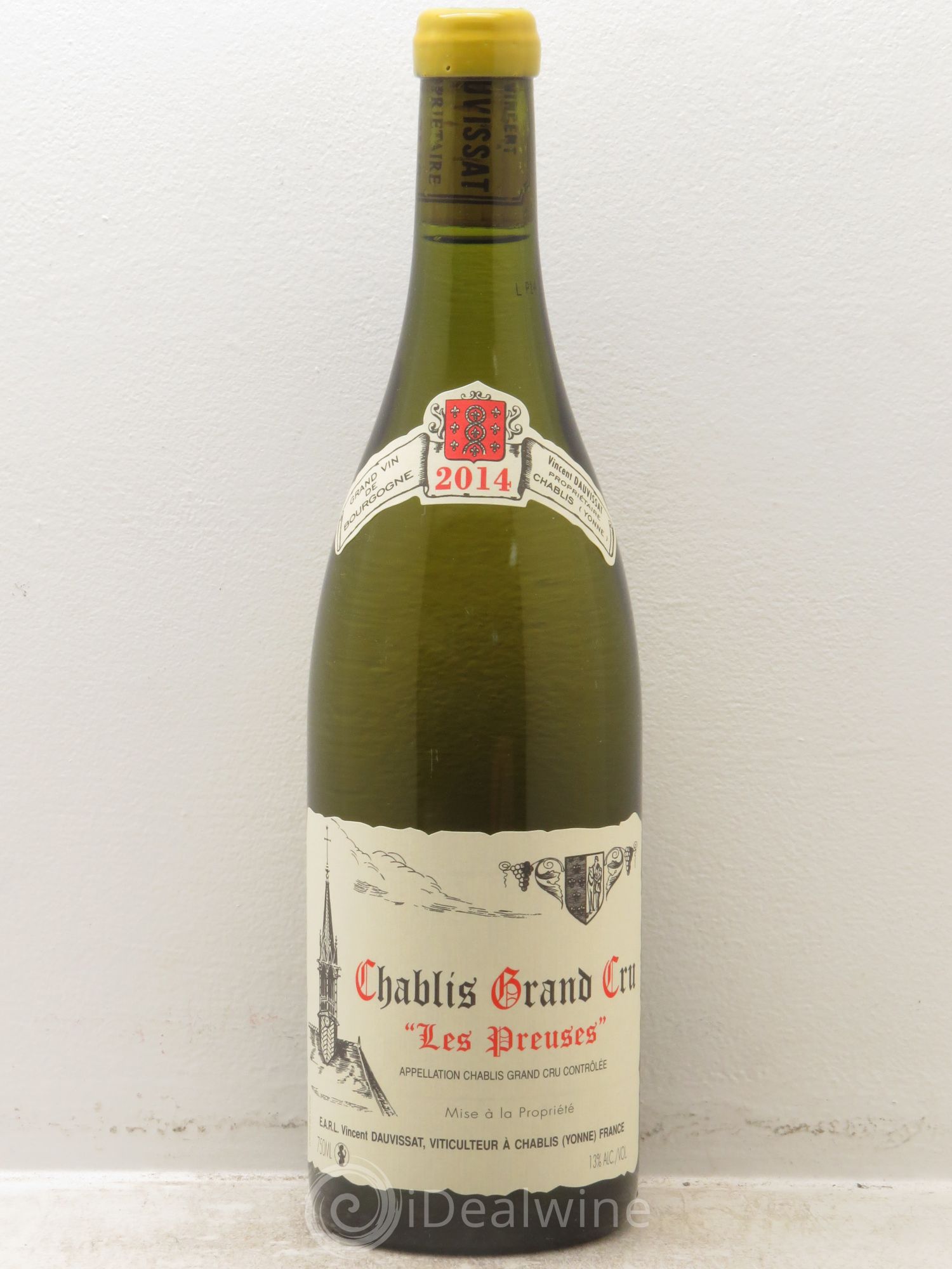 Chablis Grand Cru Les Preuses Vincent Dauvissat (Domaine) 2014 - Lot de 1 bouteille - 0