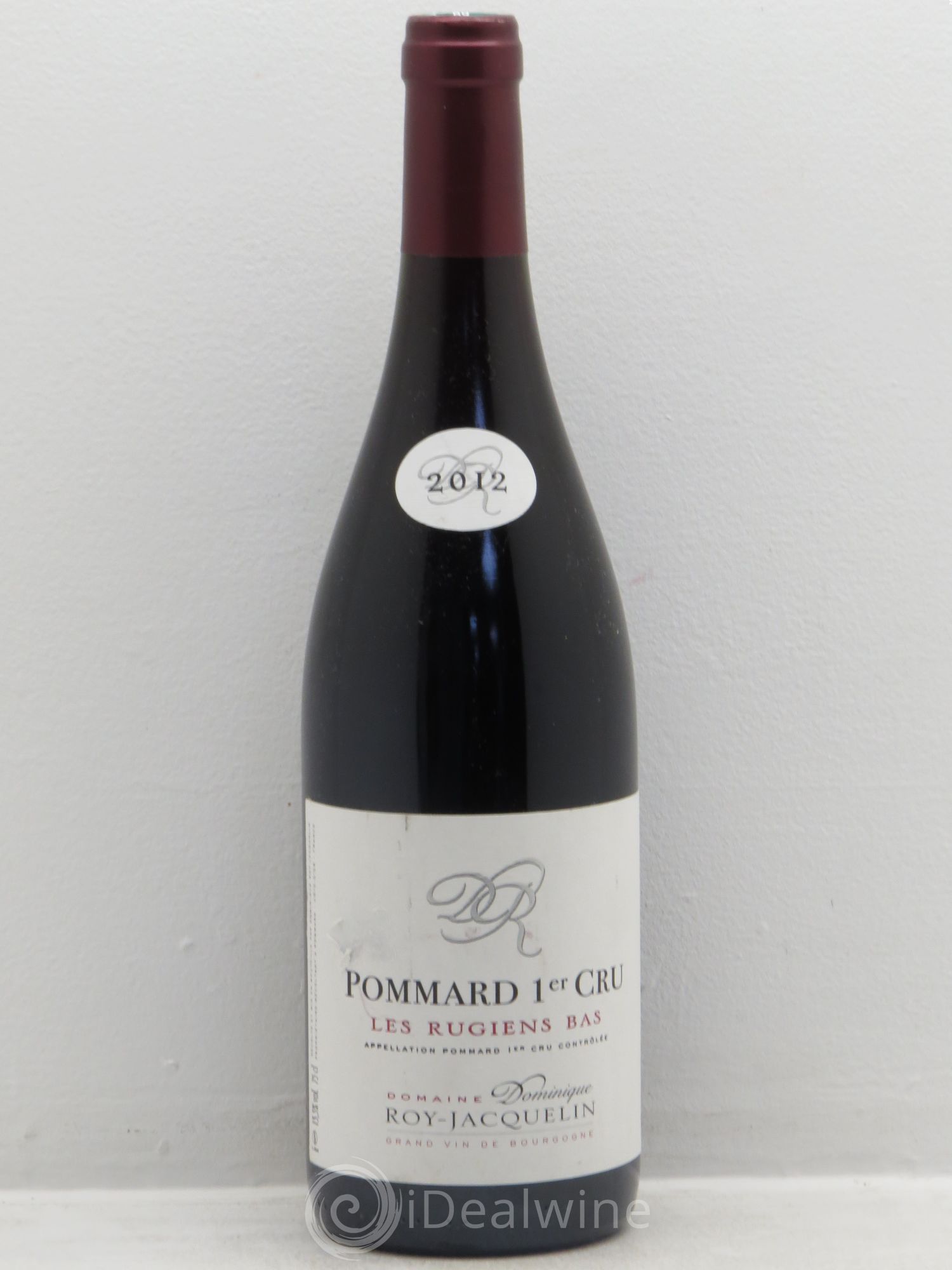 Pommard 1er Cru Roy Jacquelin 2012 - Lot de 1 bouteille - 0