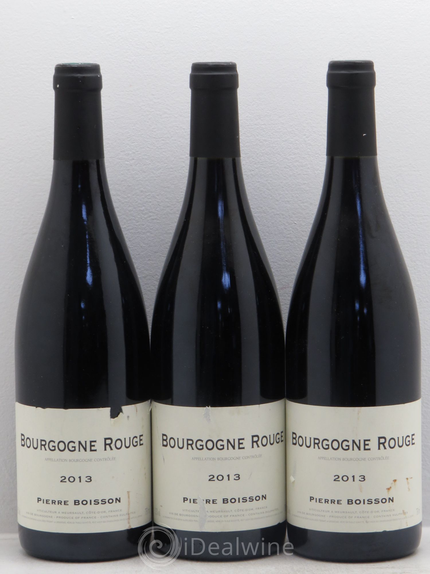 Bourgogne Pierre Boisson (Domaine) 2013 - Lot de 3 bouteilles - 0