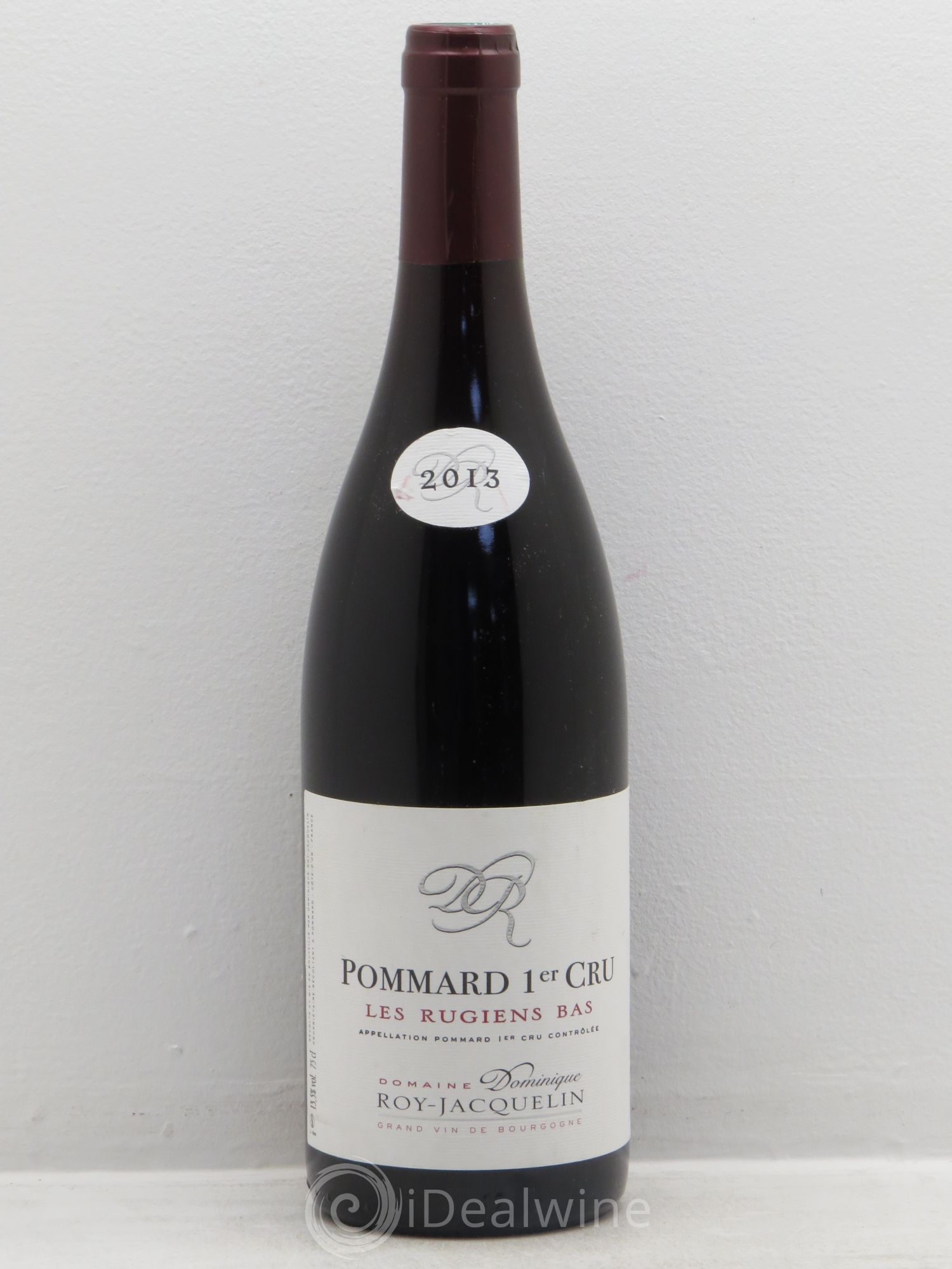 Pommard 1er Cru Roy Jacquelin 2013 - Lot de 1 bouteille - 0