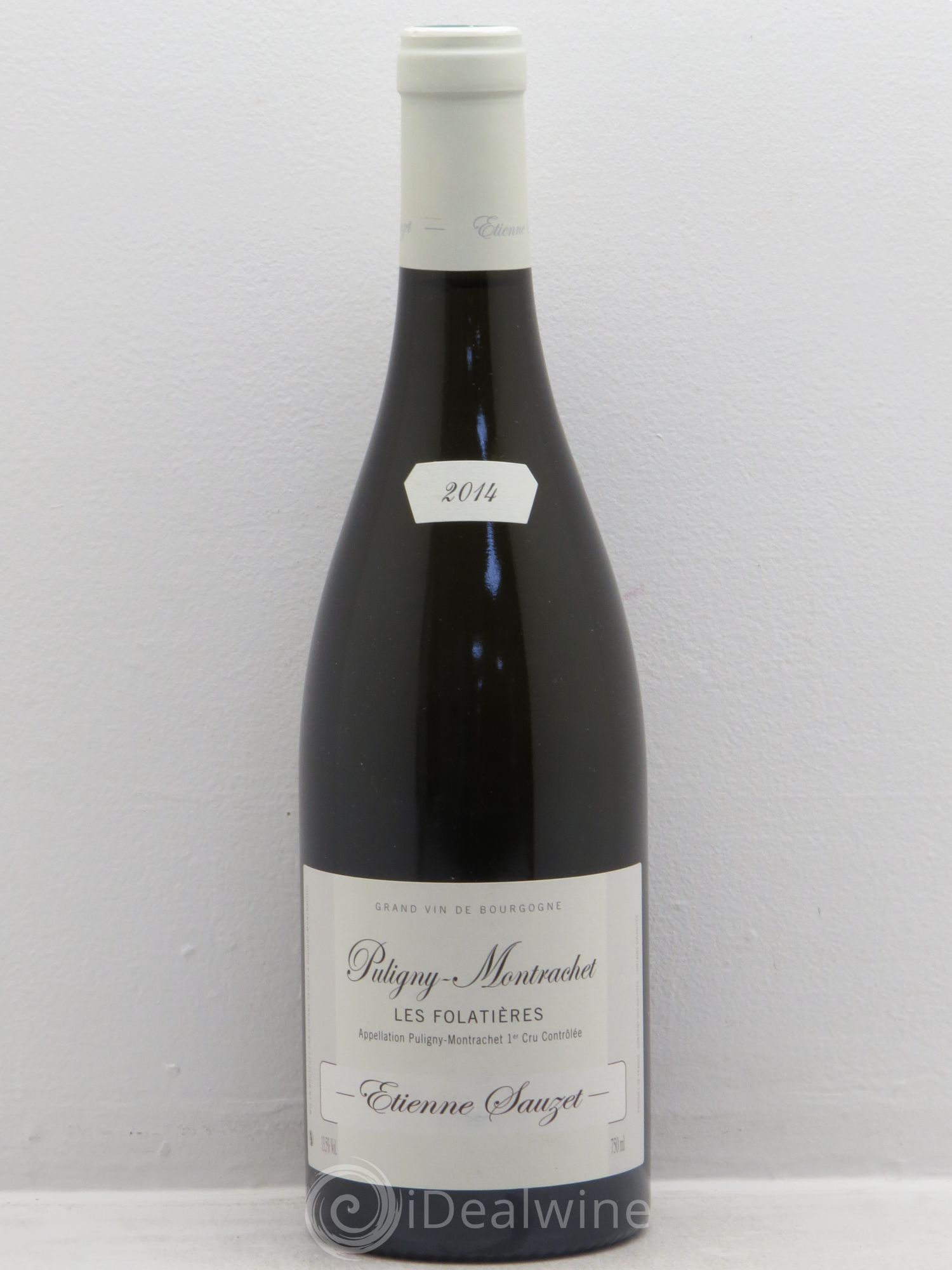Puligny-Montrachet 1er Cru Les Folatières Etienne Sauzet 2014 - Lot de 1 bouteille - 0