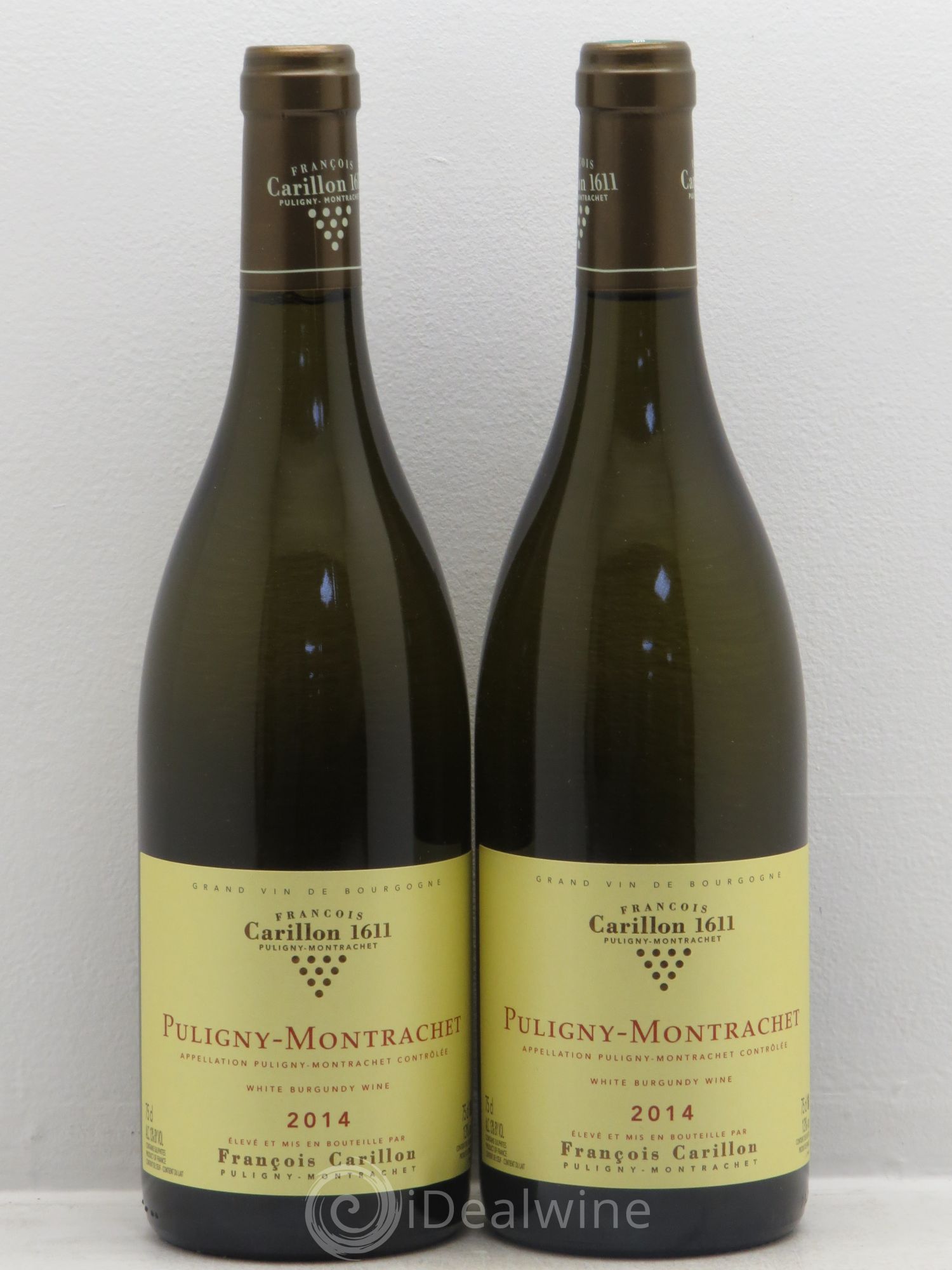 Puligny-Montrachet Francois Carillon 2014 - Posten von 2 Flaschen - 0