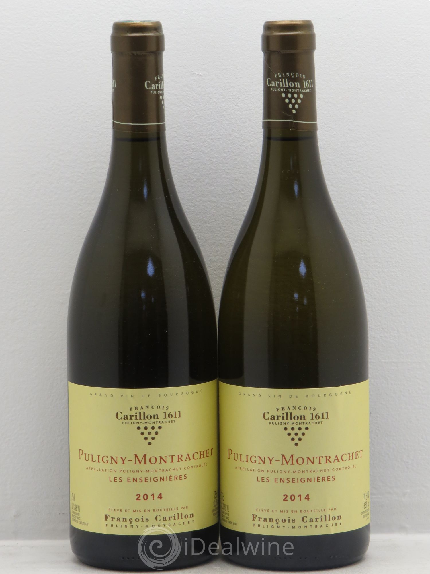 Puligny-Montrachet Les Enseignères Francois Carillon 2014 - Posten von 2 Flaschen - 0