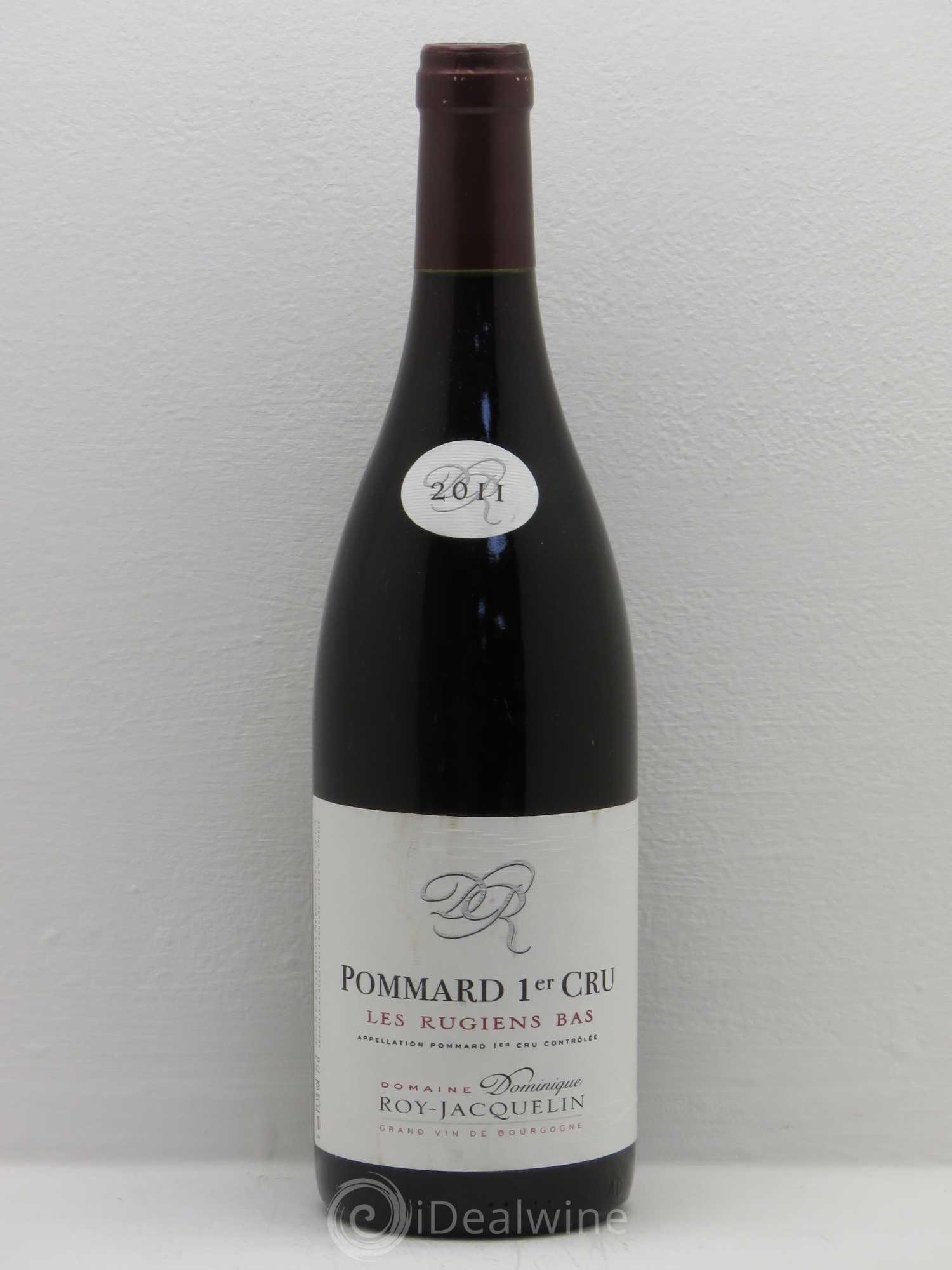 Pommard 1er Cru Les Rugiens Bas - Domaine Roy Jacquelin 2011 - Posten von 1 Flasche - 0