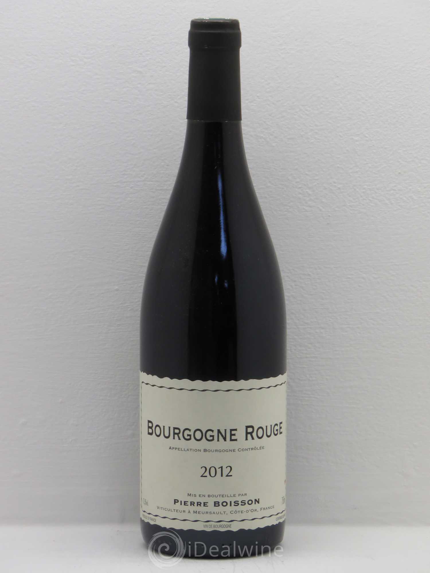 Bourgogne Pierre Boisson 2012 - Lot de 1 bouteille - 0