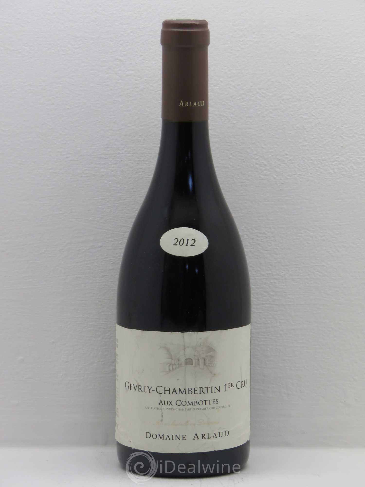 Gevrey-Chambertin 1er Cru Domaine Arlaud 2012 - Lot de 1 bouteille - 0