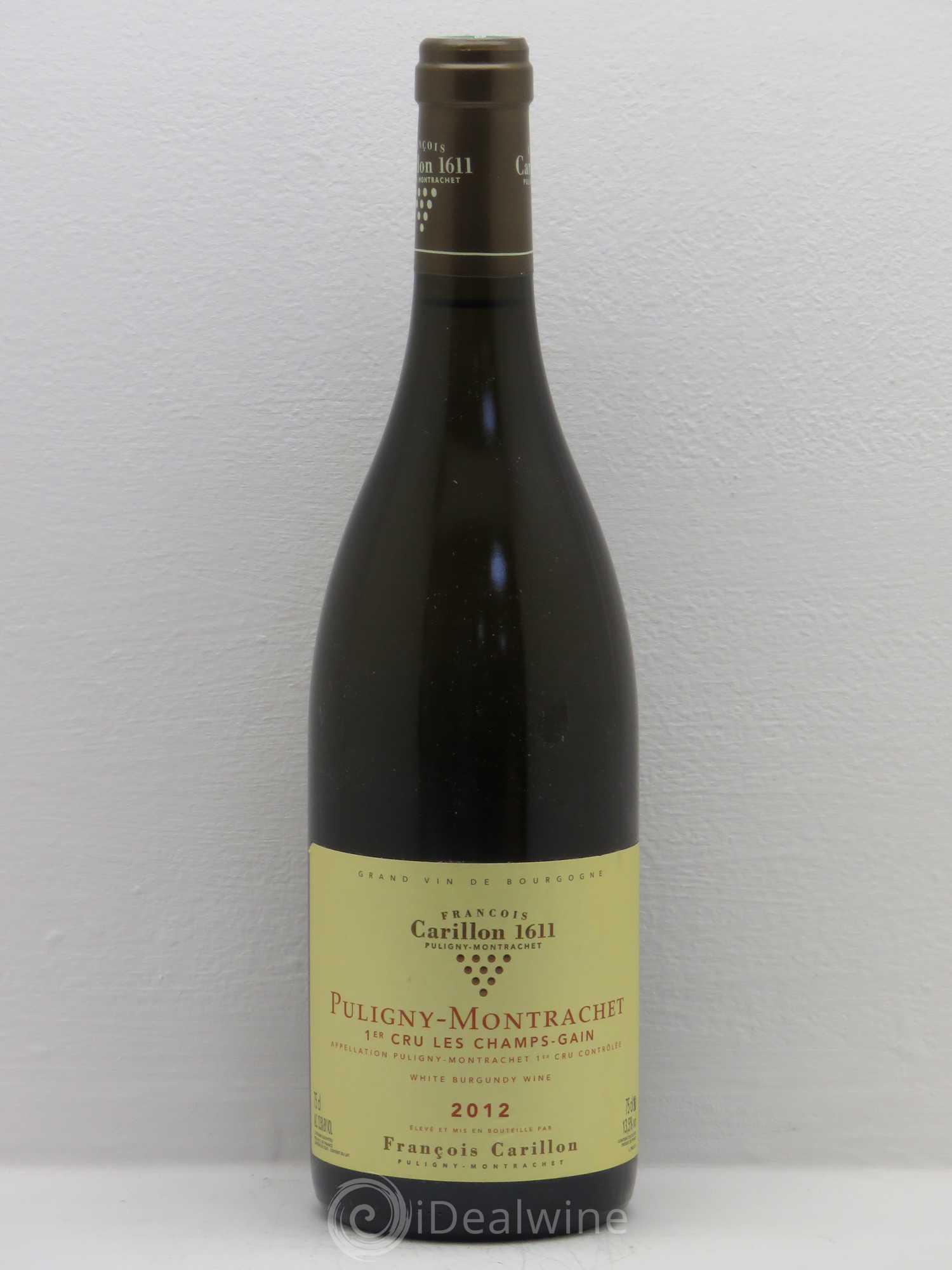 Puligny-Montrachet 1er Cru Champ-Gain François Carillon 2012 - Lot de 1 bouteille - 0