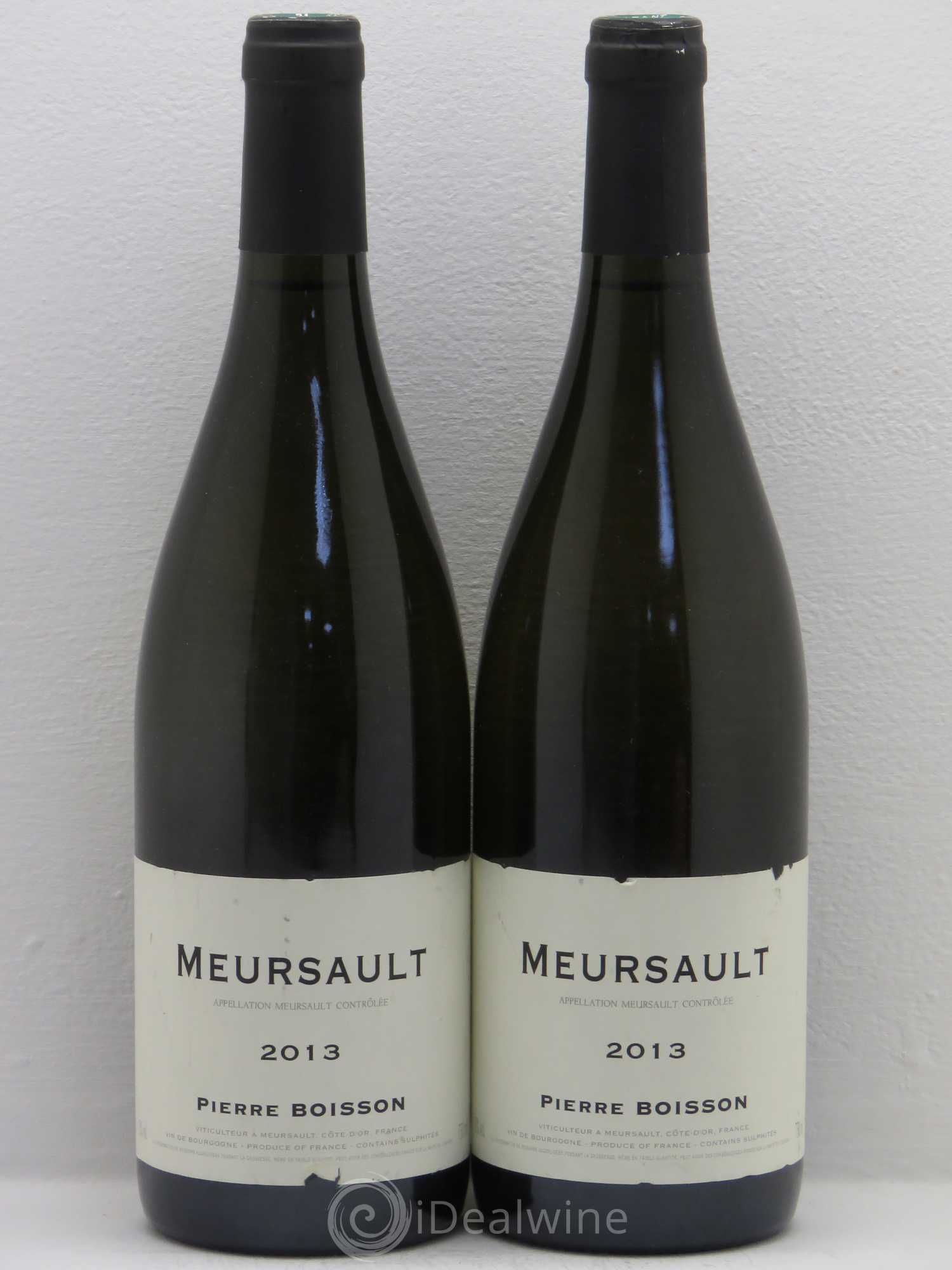 Meursault Pierre Boisson (Domaine) 2013 - Lot de 2 bouteilles - 0