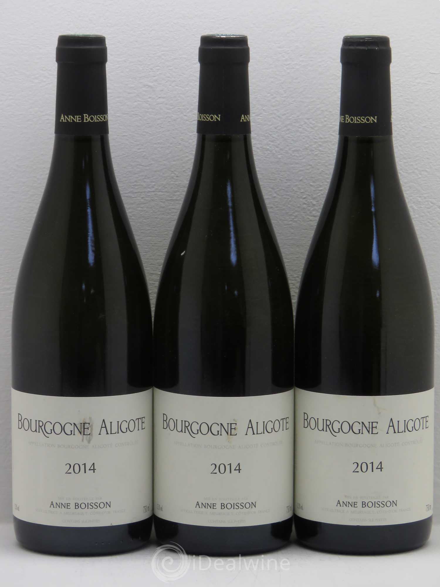 Bourgogne Aligoté Anne Boisson 2014 - Lot de 3 bouteilles - 0