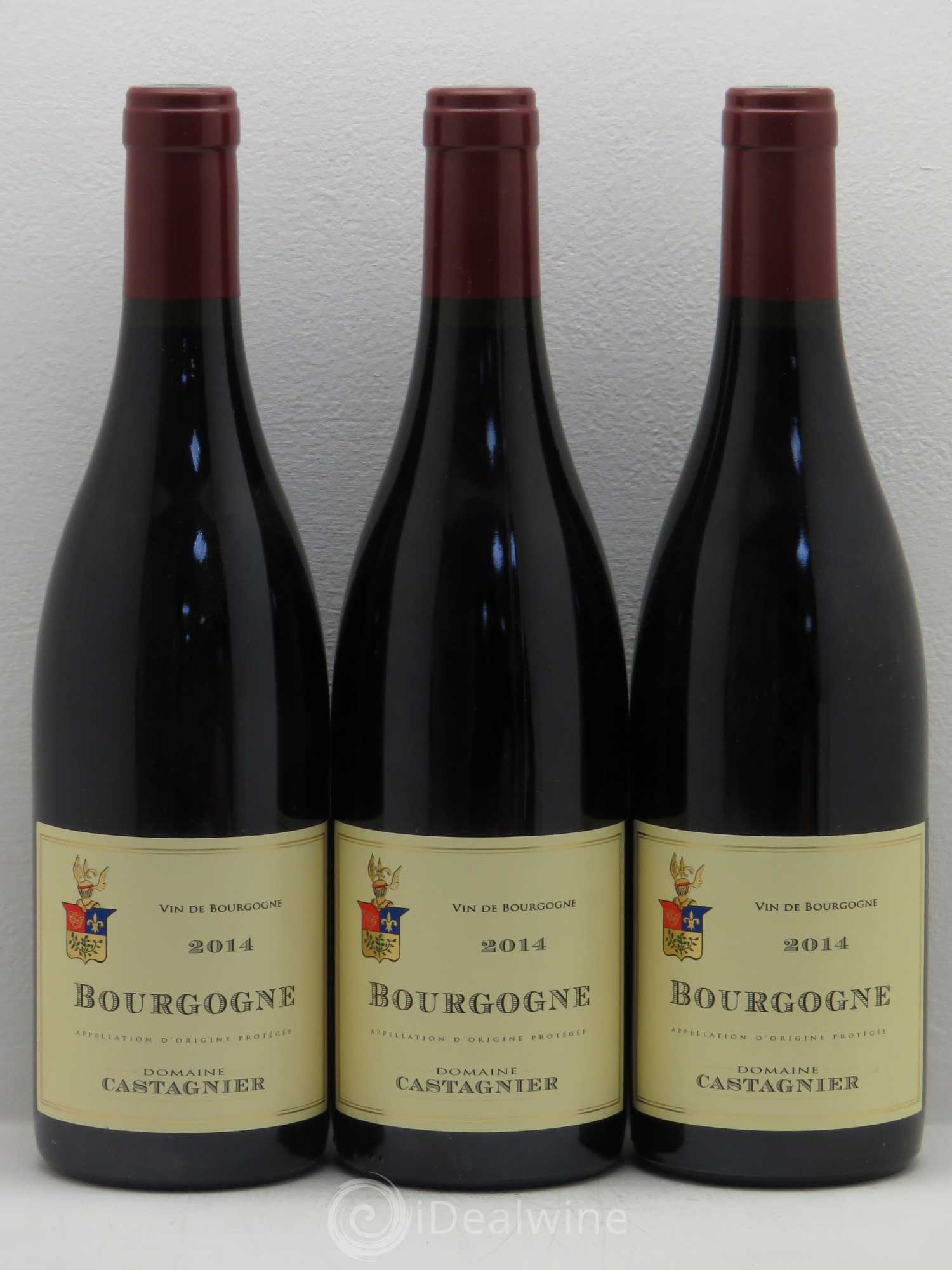 Bourgogne Domaine Castagnier 2014 - Lot de 3 bouteilles - 0