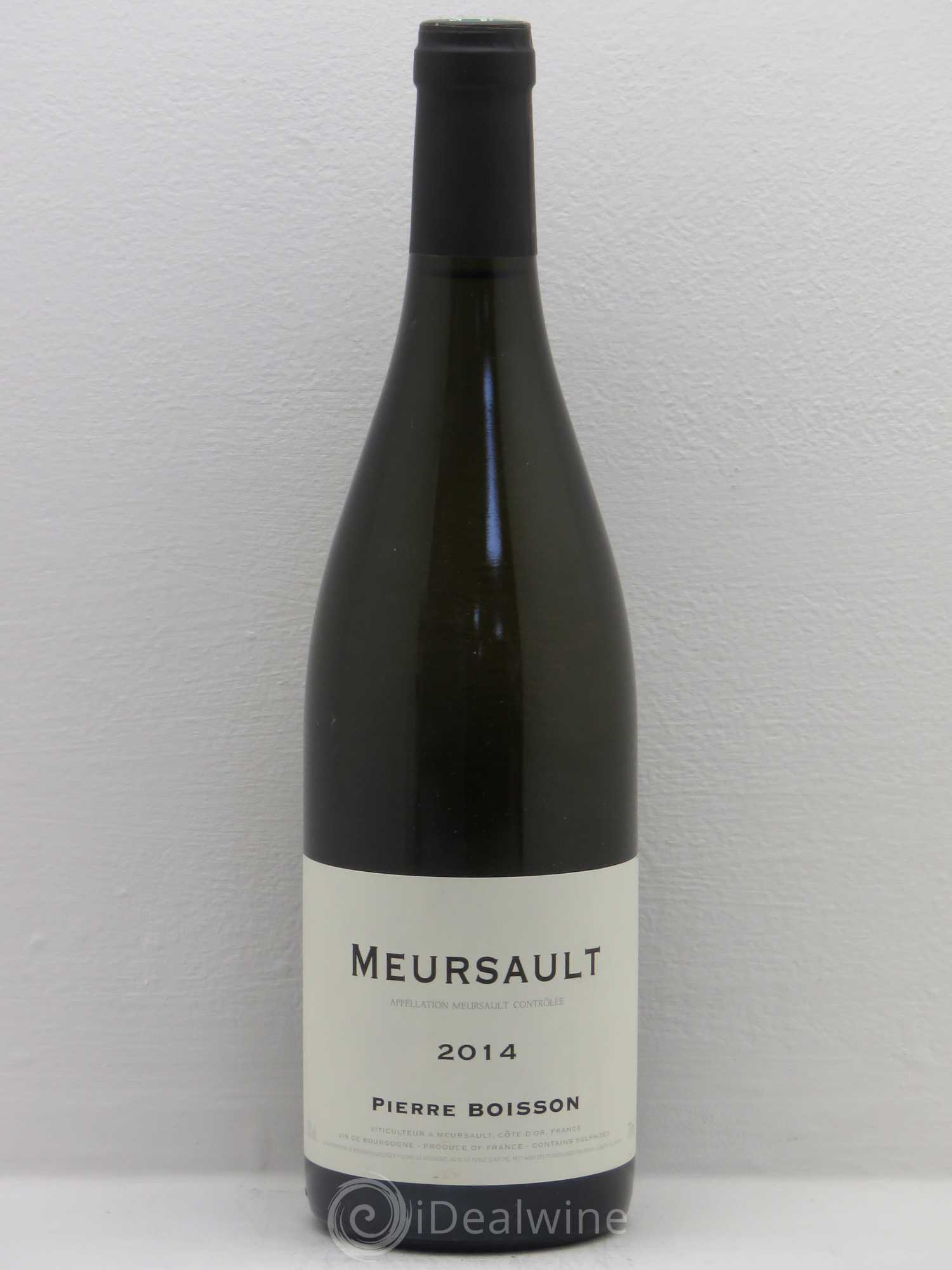 Meursault Pierre Boisson (Domaine) 2014 - Lot de 1 bouteille - 0