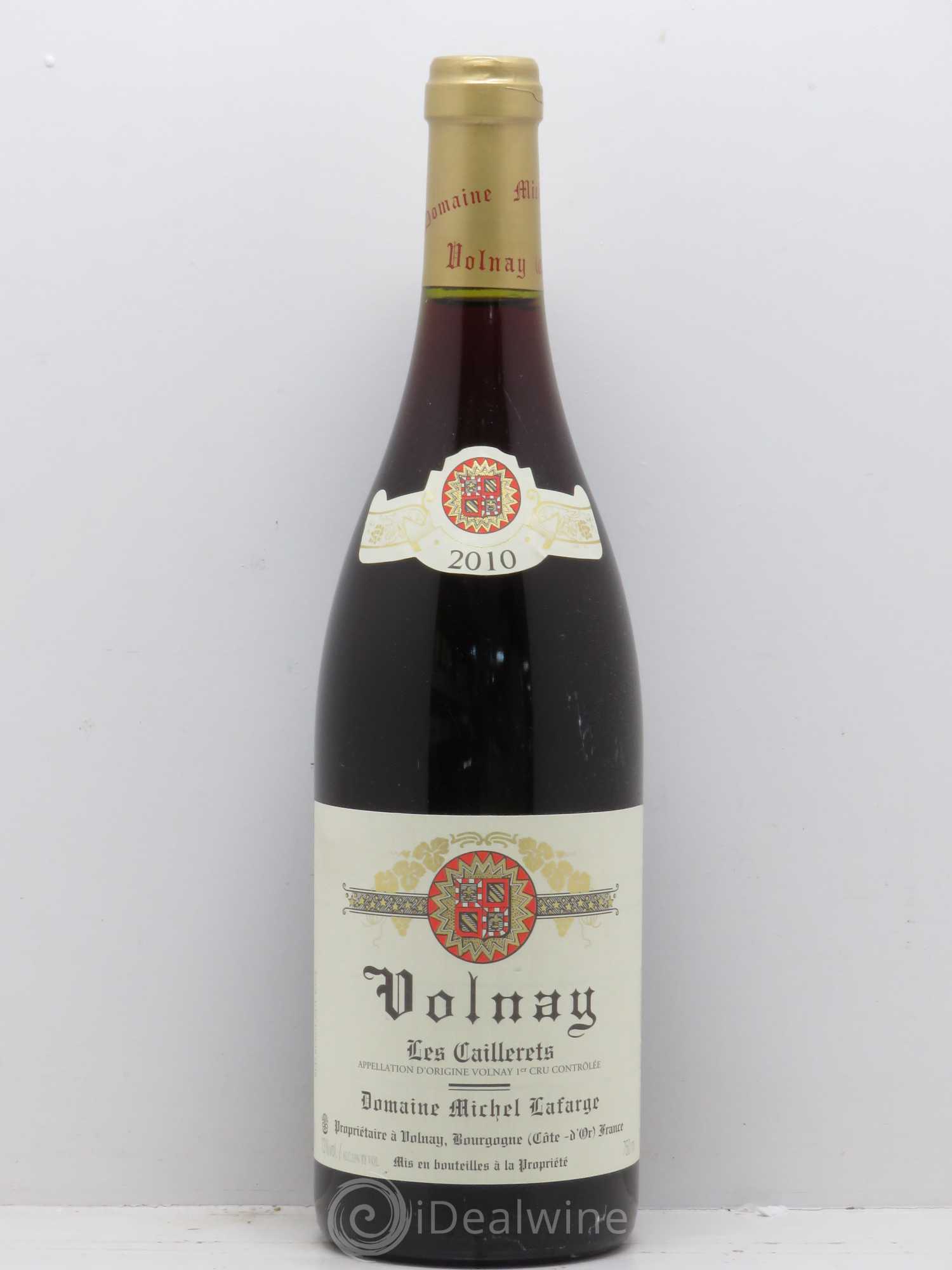 Volnay 1er Cru Les Caillerets Lafarge (Domaine) 2010 - Lot de 1 bouteille - 0