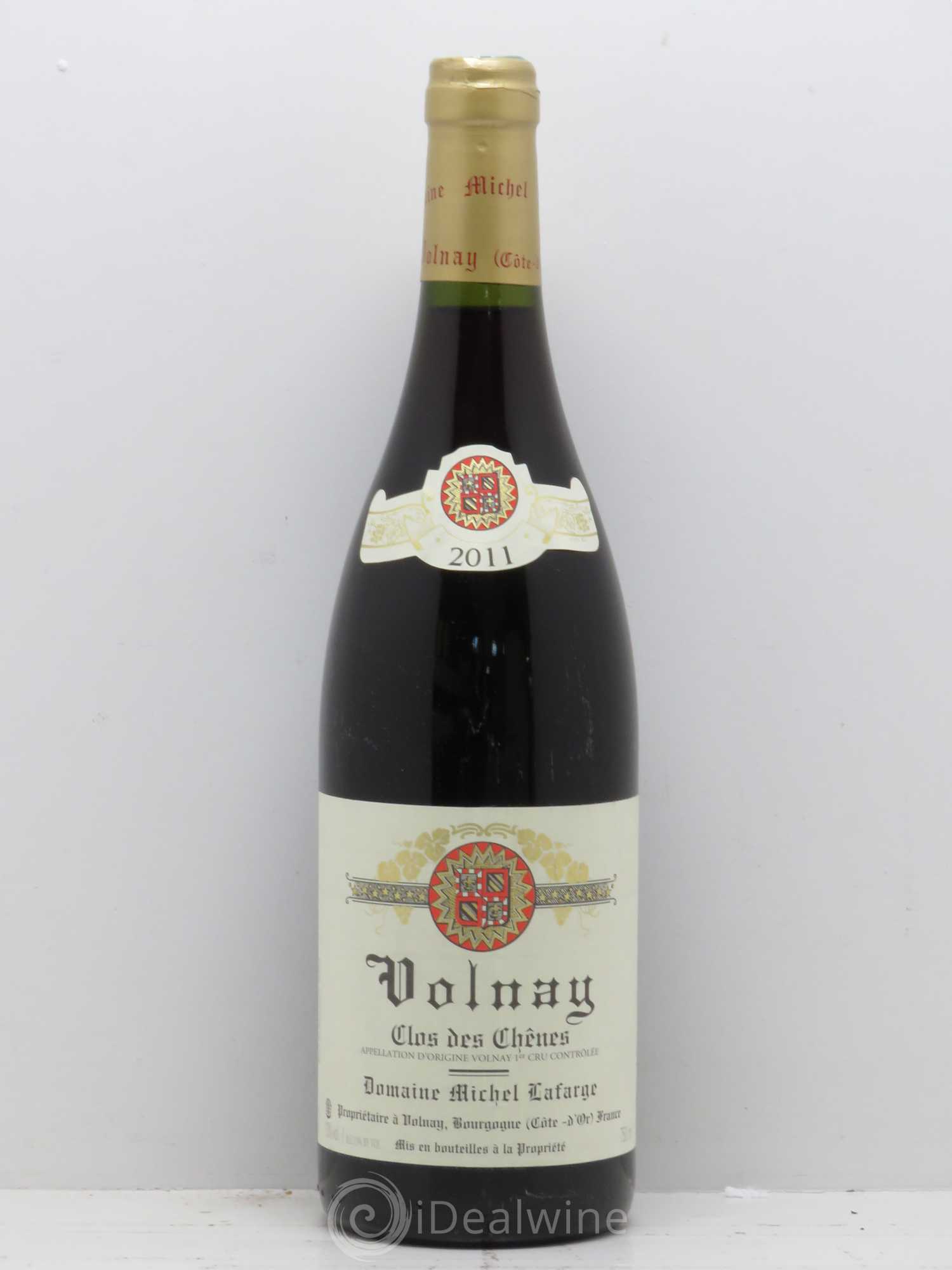 Volnay 1er Cru Clos des Chênes Lafarge (Domaine) 2011 - Lot de 1 bouteille - 0