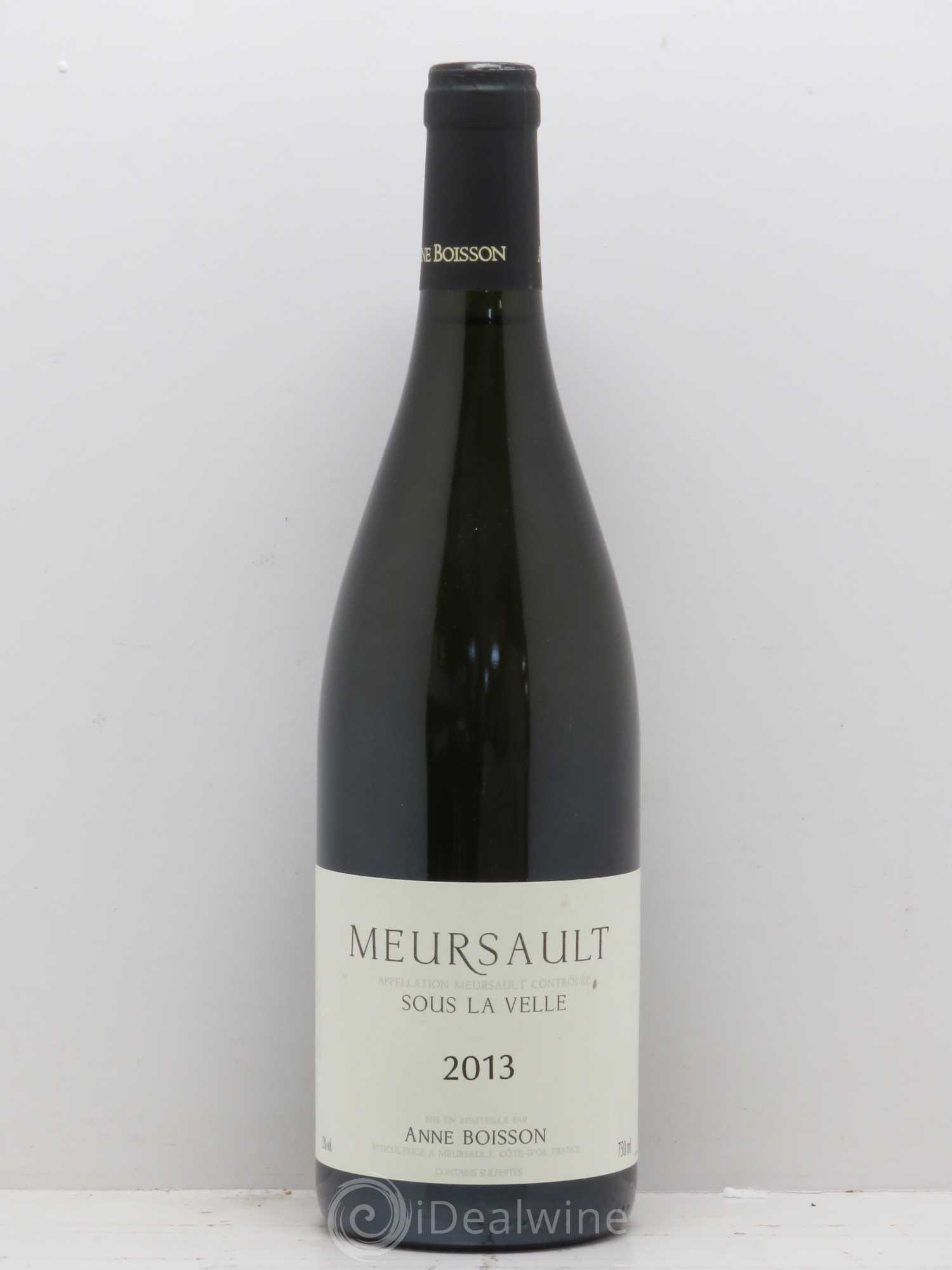 Meursault Sous la Velle Anne Boisson 2013 - Lot de 1 bouteille - 0