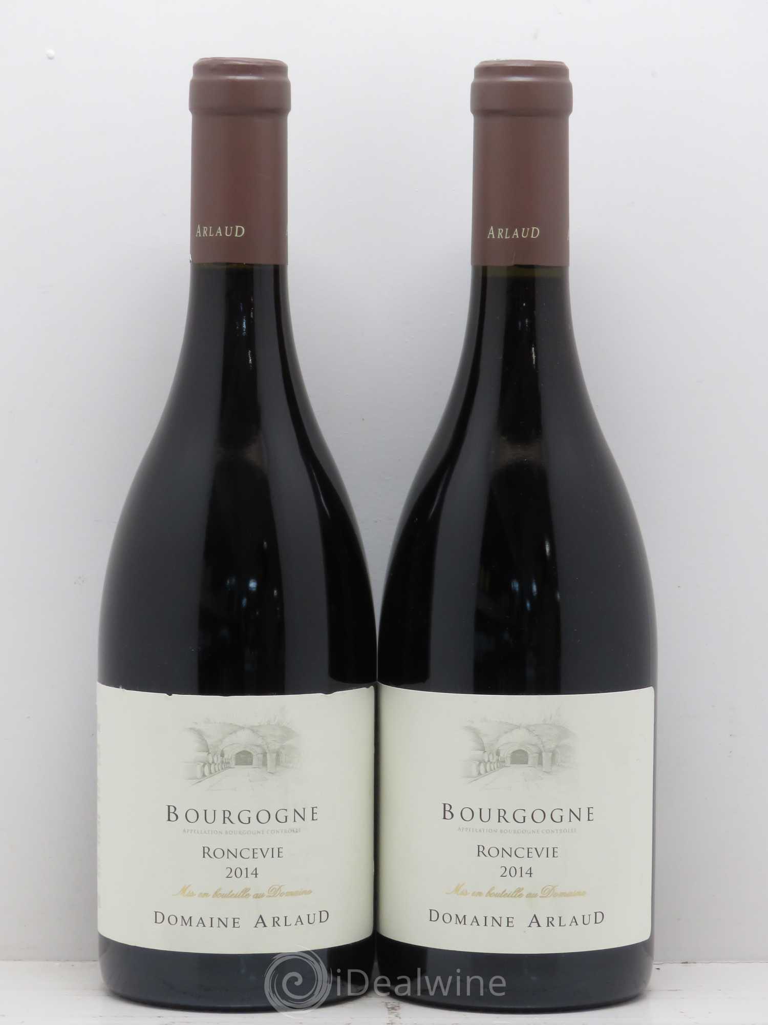 Bourgogne Roncevie Arlaud 2014 - Lot de 2 bouteilles - 0