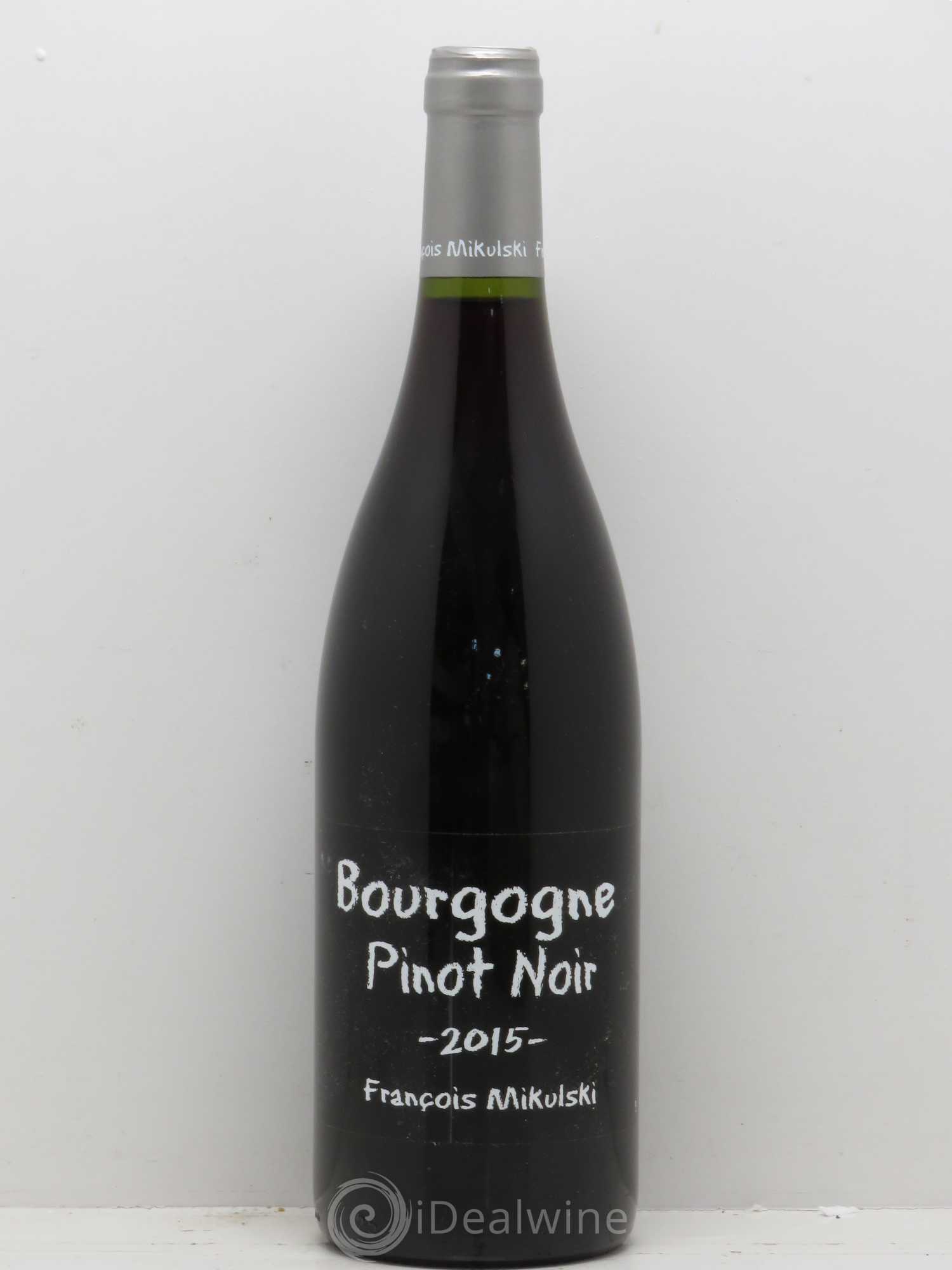 Bourgogne Pinot Noir François Mikulski Bourgogne Rouge 2015 - Lot de 1 bouteille - 0