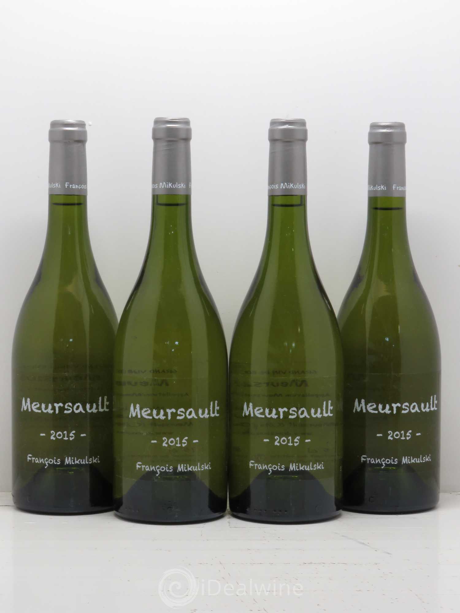 Bourgogne François Mikulski Meursault 2015 - Lot de 4 bouteilles - 0