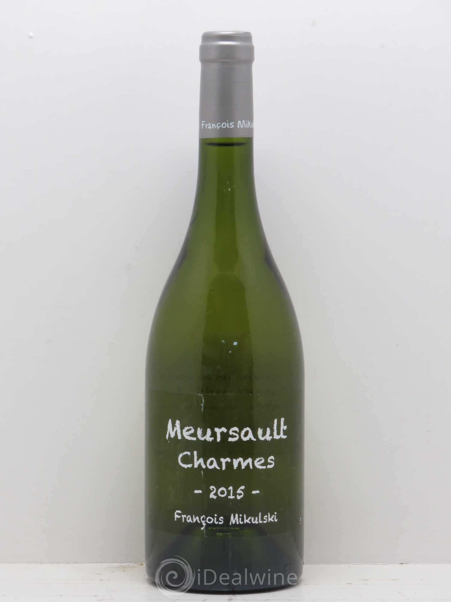 Meursault 1er Cru Charmes François Mikulski 2015 - Lot de 1 bouteille - 0