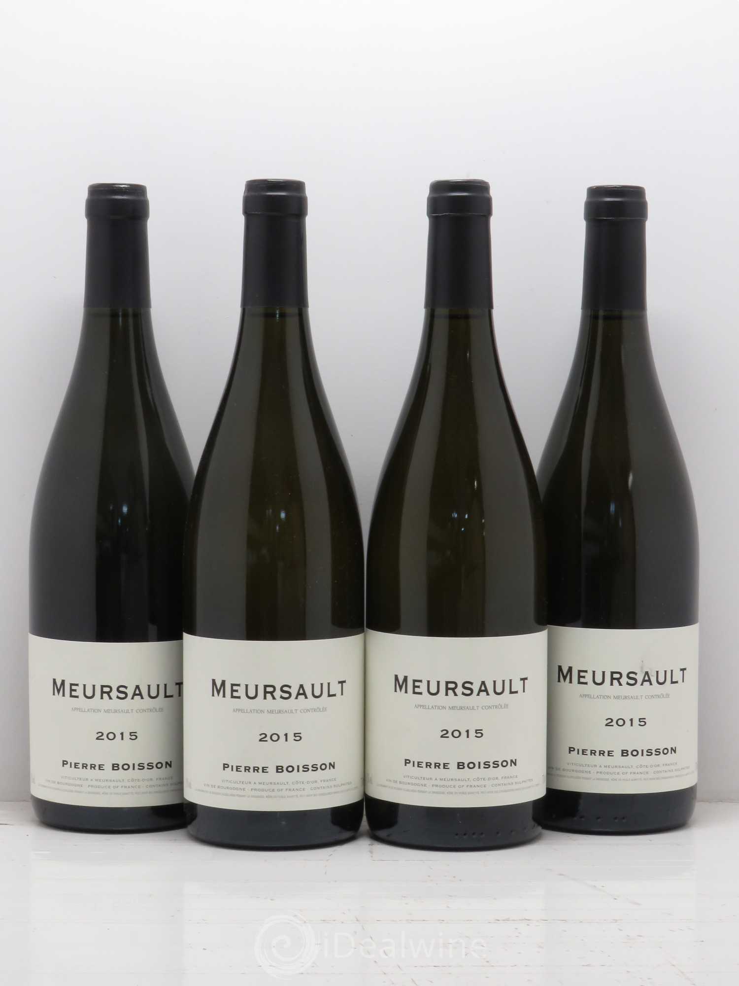 Meursault Pierre Boisson (Domaine) 2015 - Lot de 4 bouteilles - 0