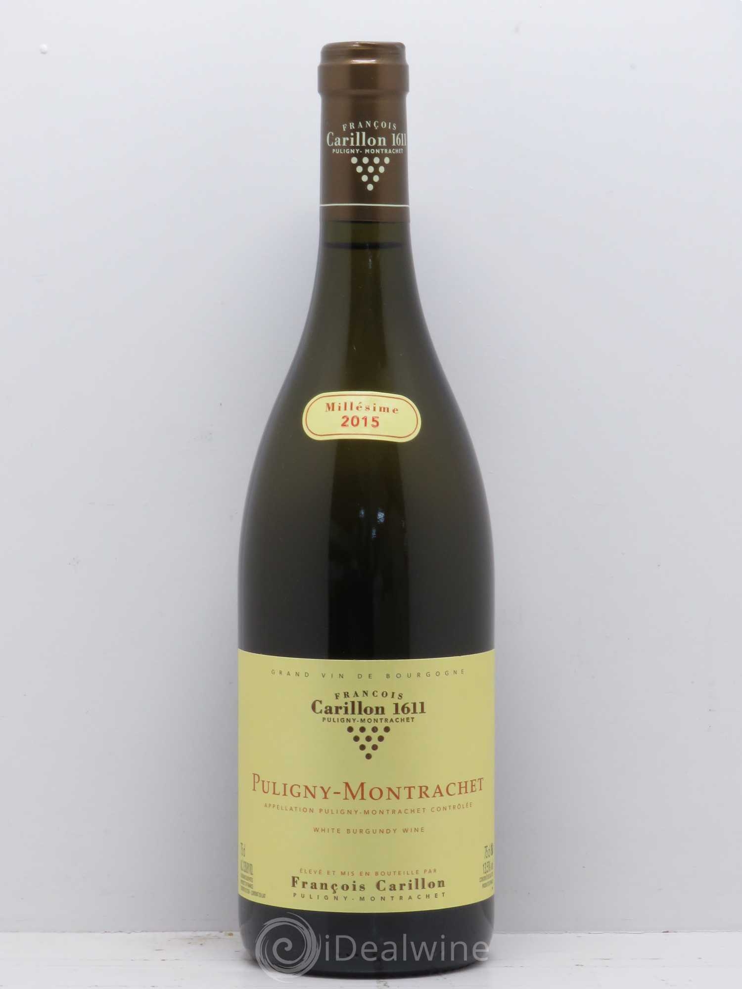 Puligny-Montrachet François Carillon 2015 - Lot de 1 bouteille - 0