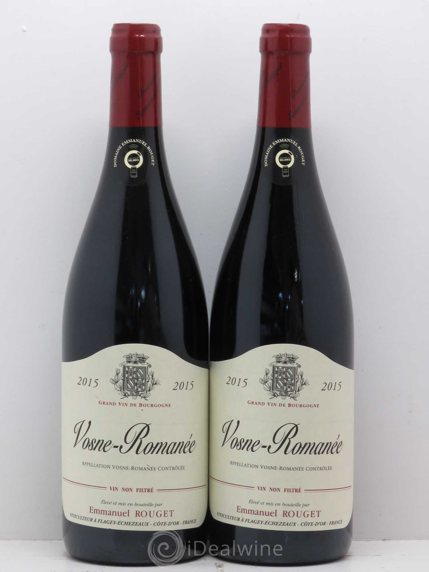 Vosne-Romanée Emmanuel Rouget 2015 - Posten von 2 Flaschen - 0
