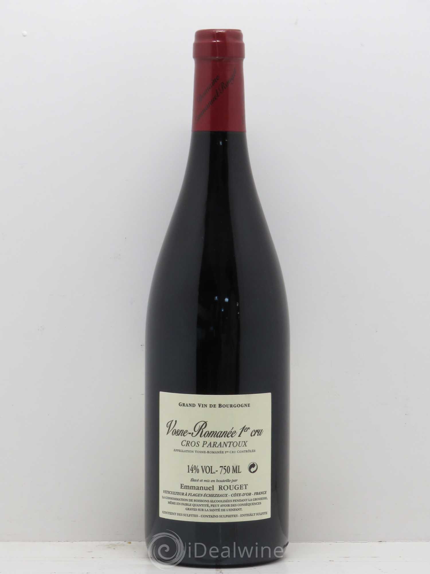 Vosne-Romanée 1er Cru Cros Parantoux Emmanuel Rouget 2015 - Lot de 1 bouteille - 1