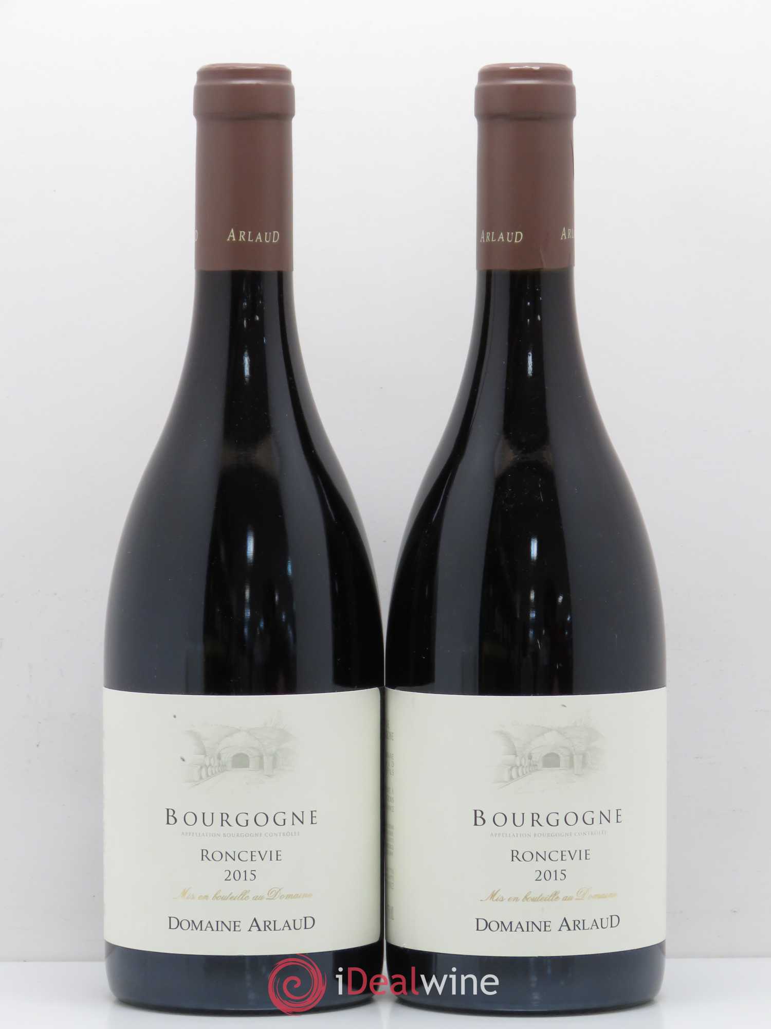 Bourgogne Roncevie Arlaud 2015 - Lot de 2 bouteilles - 0