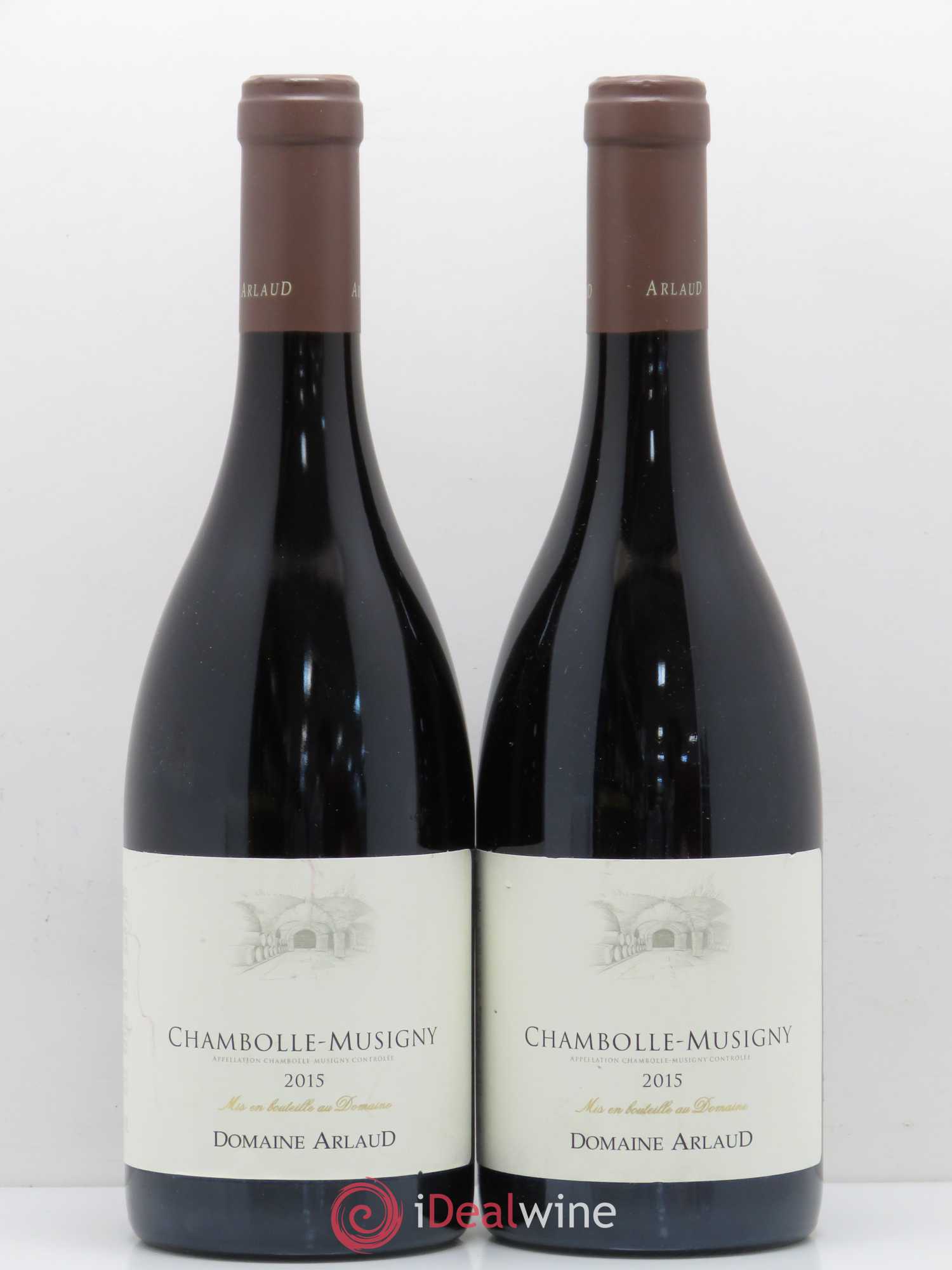 Chambolle-Musigny Domaine Arlaud 2015 - Lot de 2 bouteilles - 0