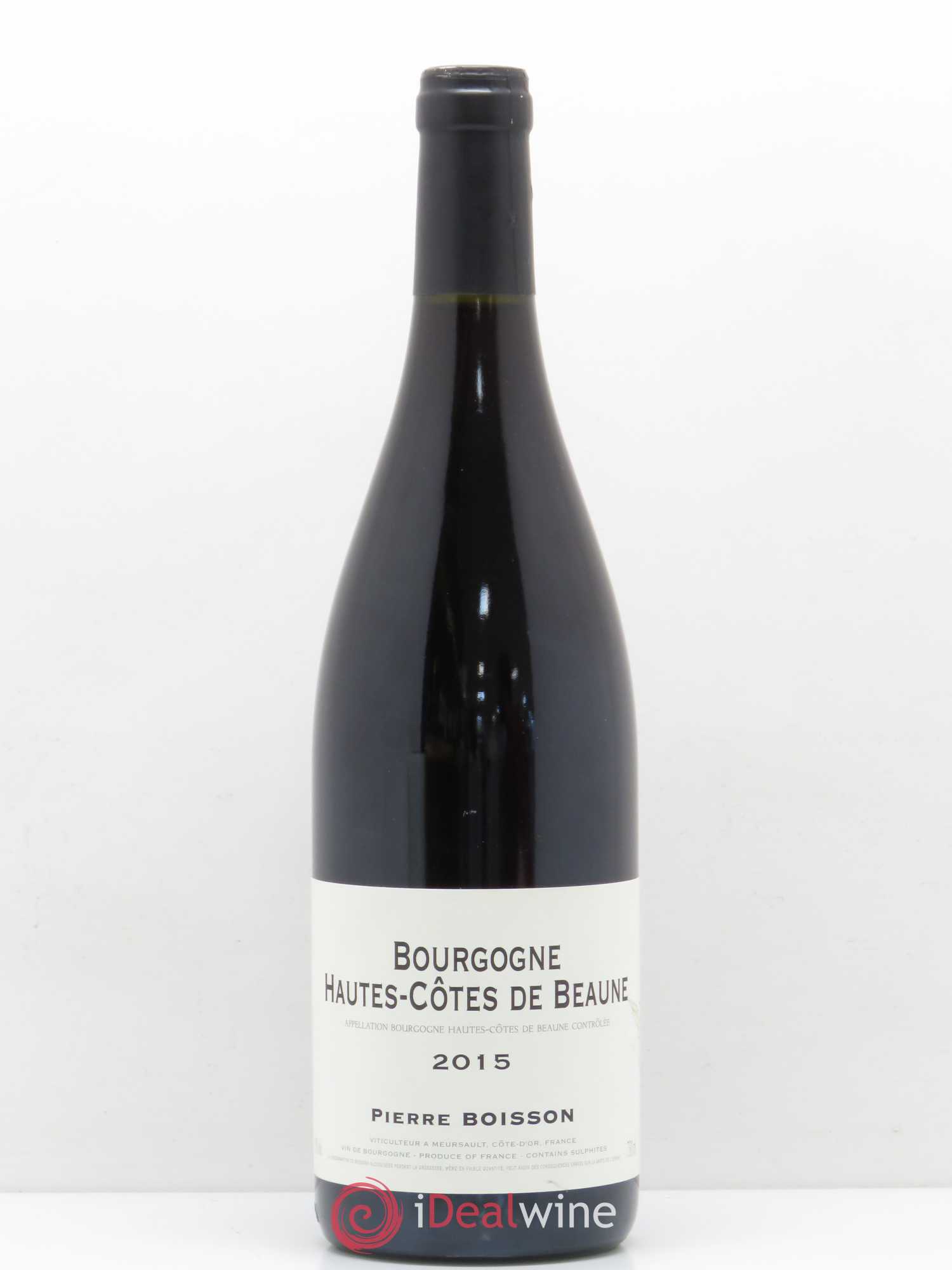 Hautes-Côtes de Beaune Domaine Pierre Boisson 2015 - Lot de 1 bouteille - 0