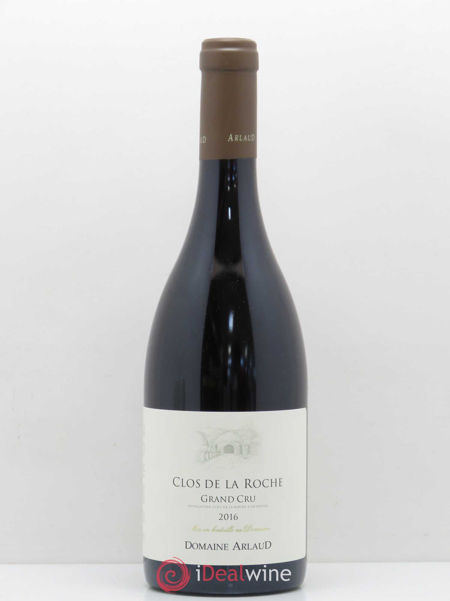 Clos de la Roche Grand Cru Arlaud 2016 - Lot de 1 bouteille - 0
