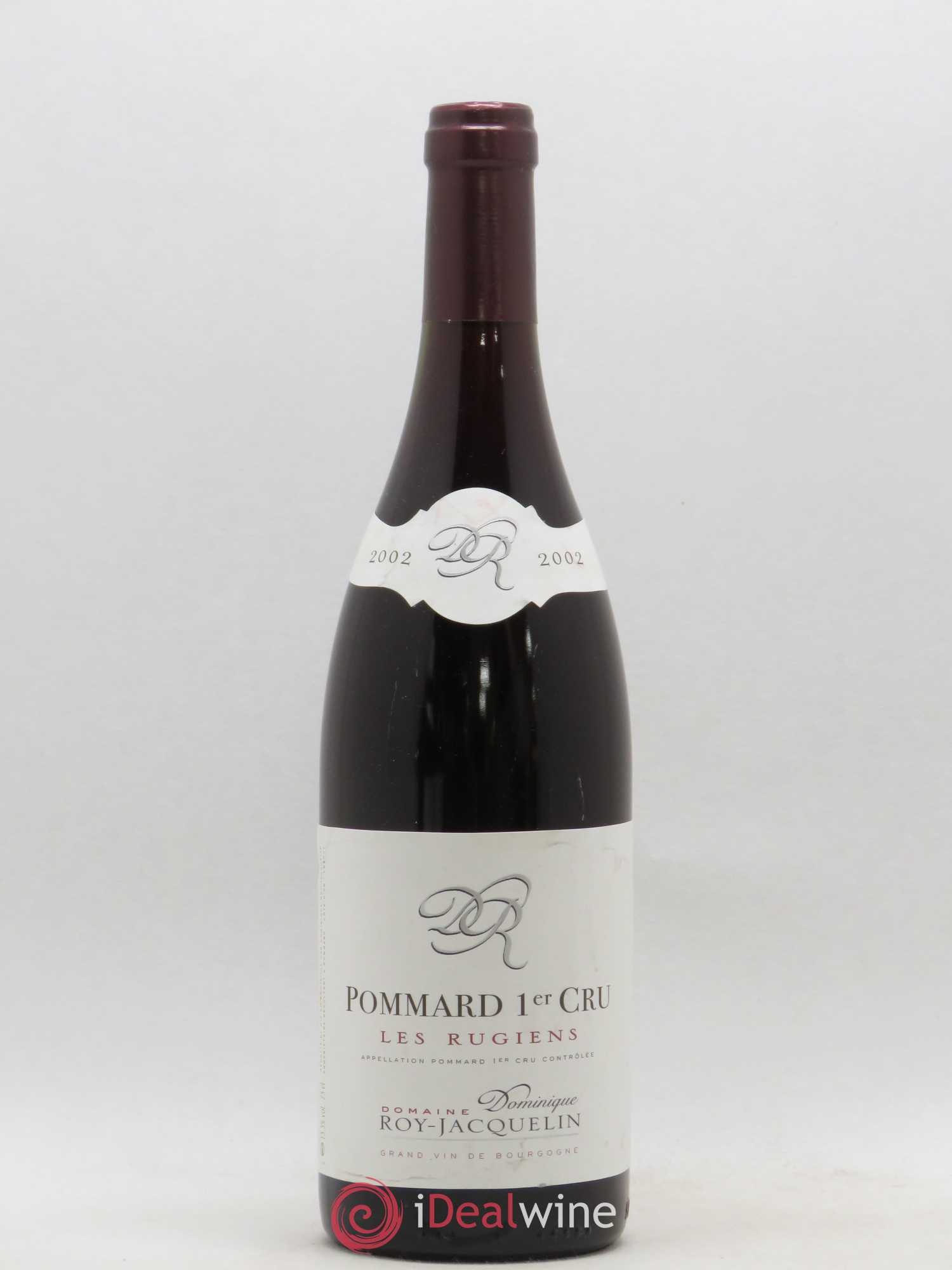Pommard 1er Cru Les Rugiens Domaine Roy-Jacquelin 2002 - Lot de 1 bouteille - 0