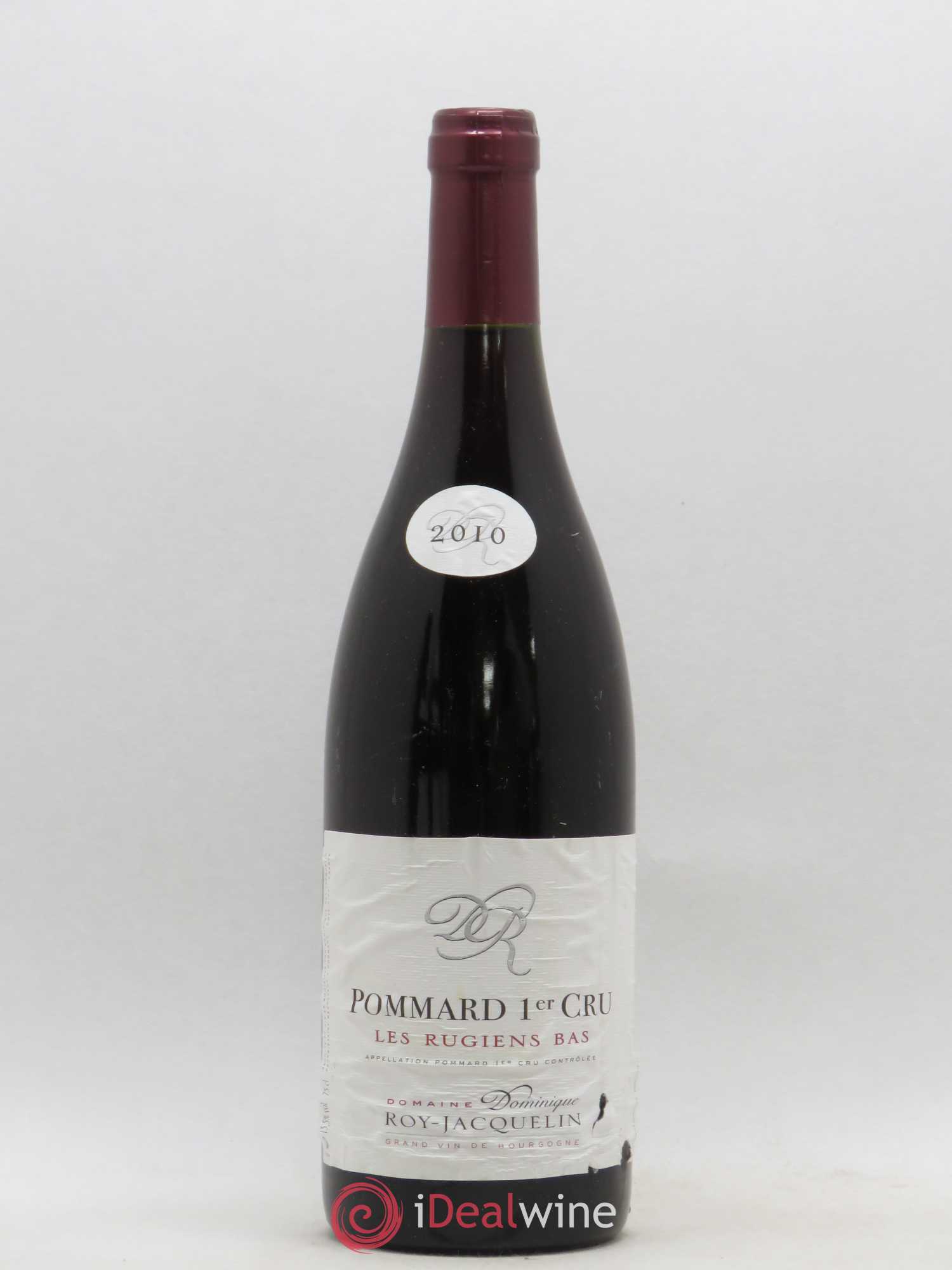 Pommard 1er Cru Les Rugiens Bas Domaine Roy-Jacquelin 2010 - Posten von 1 Flasche - 0