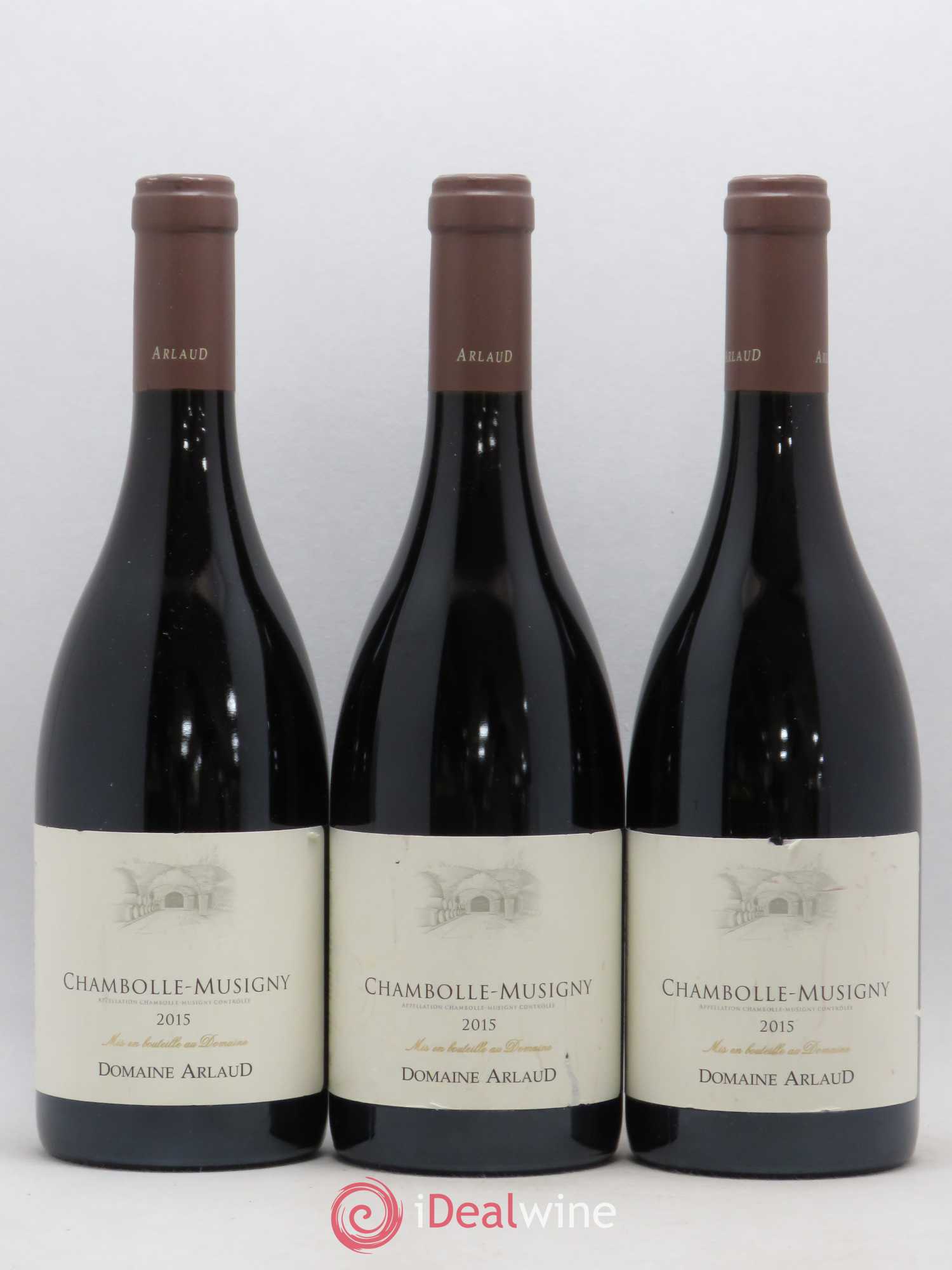 Chambolle-Musigny Arlaud 2015 - Lot de 3 bouteilles - 0