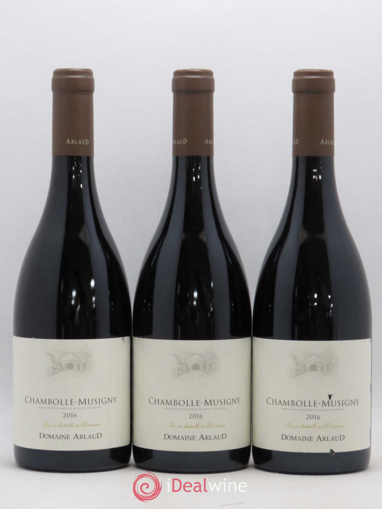 Chambolle-Musigny Arlaud 2016 - Lot de 3 bouteilles - 0