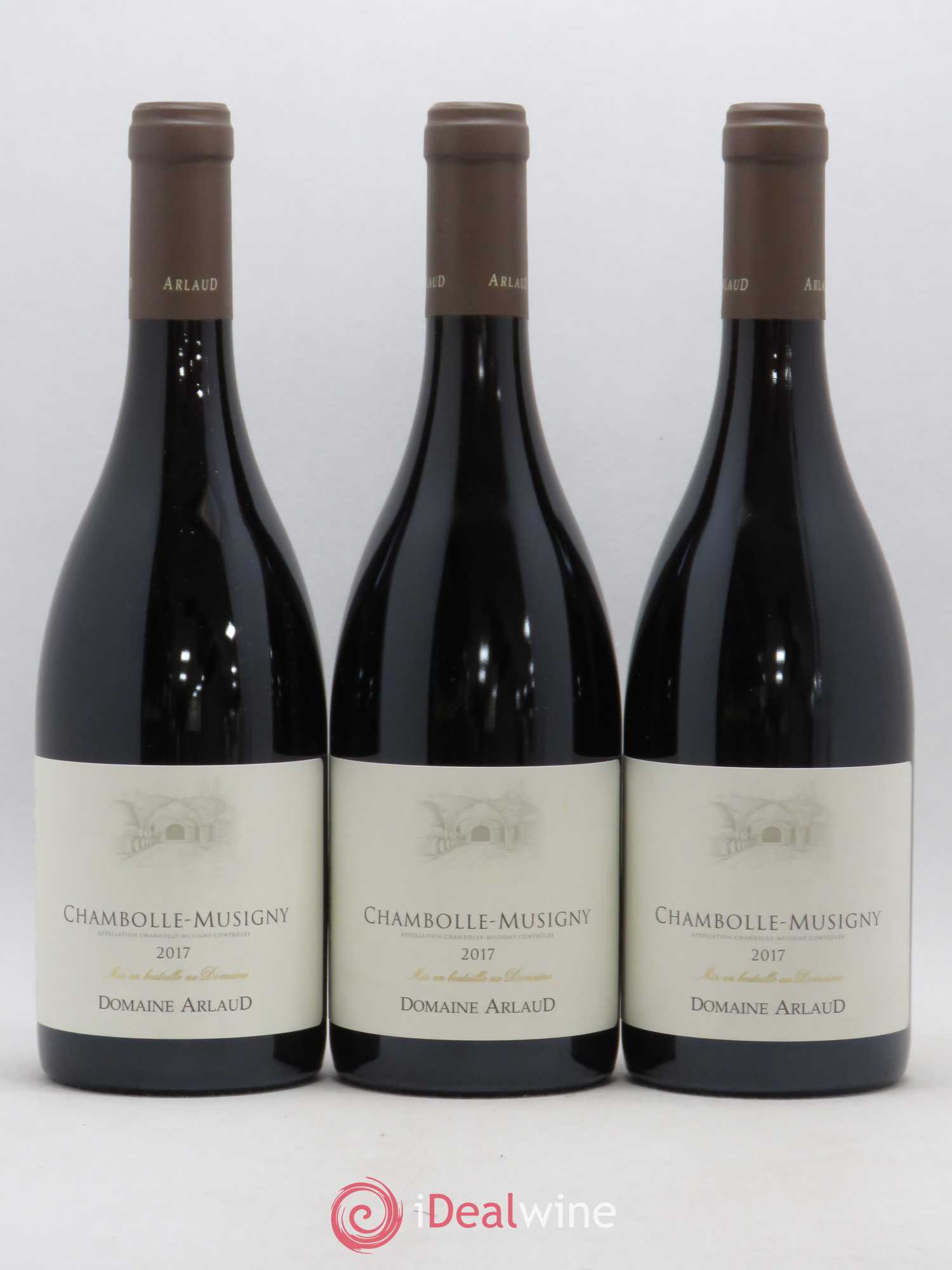 Chambolle-Musigny Arlaud 2017 - Lot de 3 bouteilles - 0