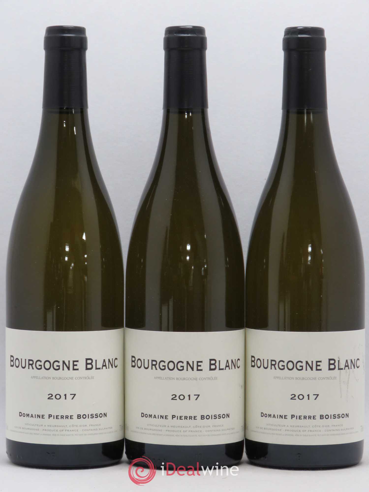Bourgogne Pierre Boisson 2017 - Lot de 3 bouteilles - 0